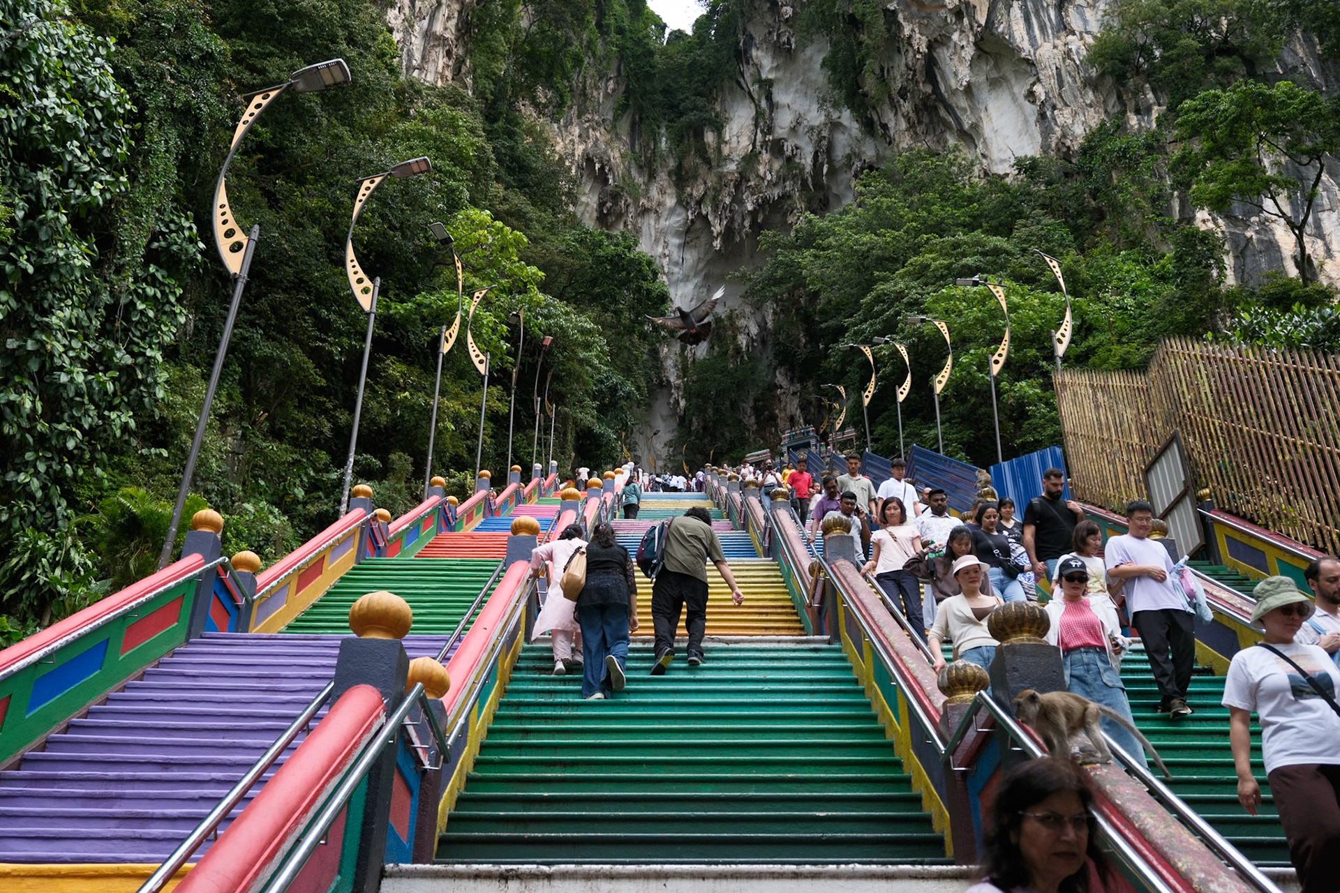 That's a long way up