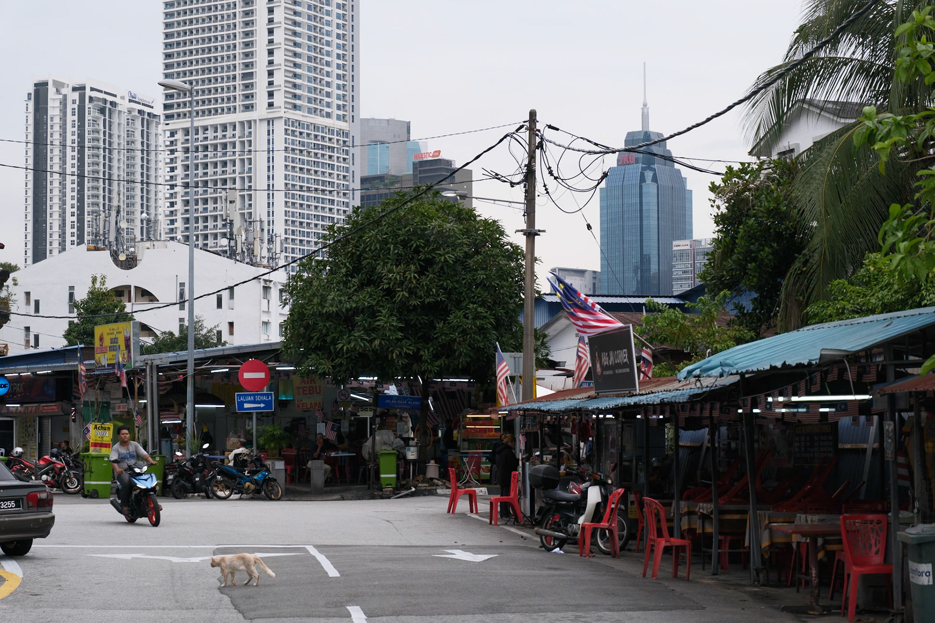 Preparing for the night market - I'll be back later tonight