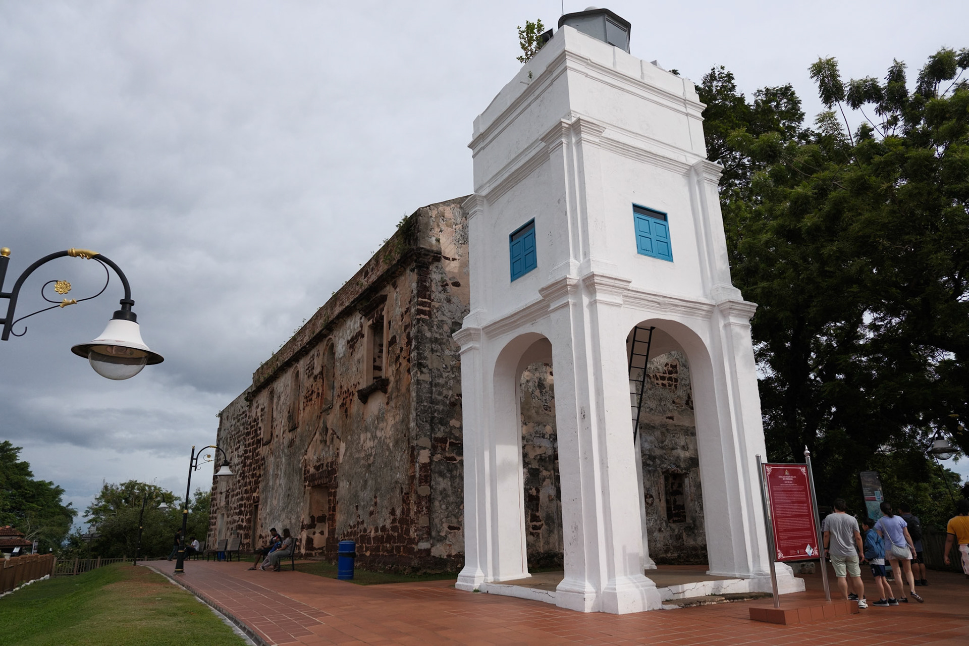 St Paul's Church built in 1566 - the oldest European building in east Asia