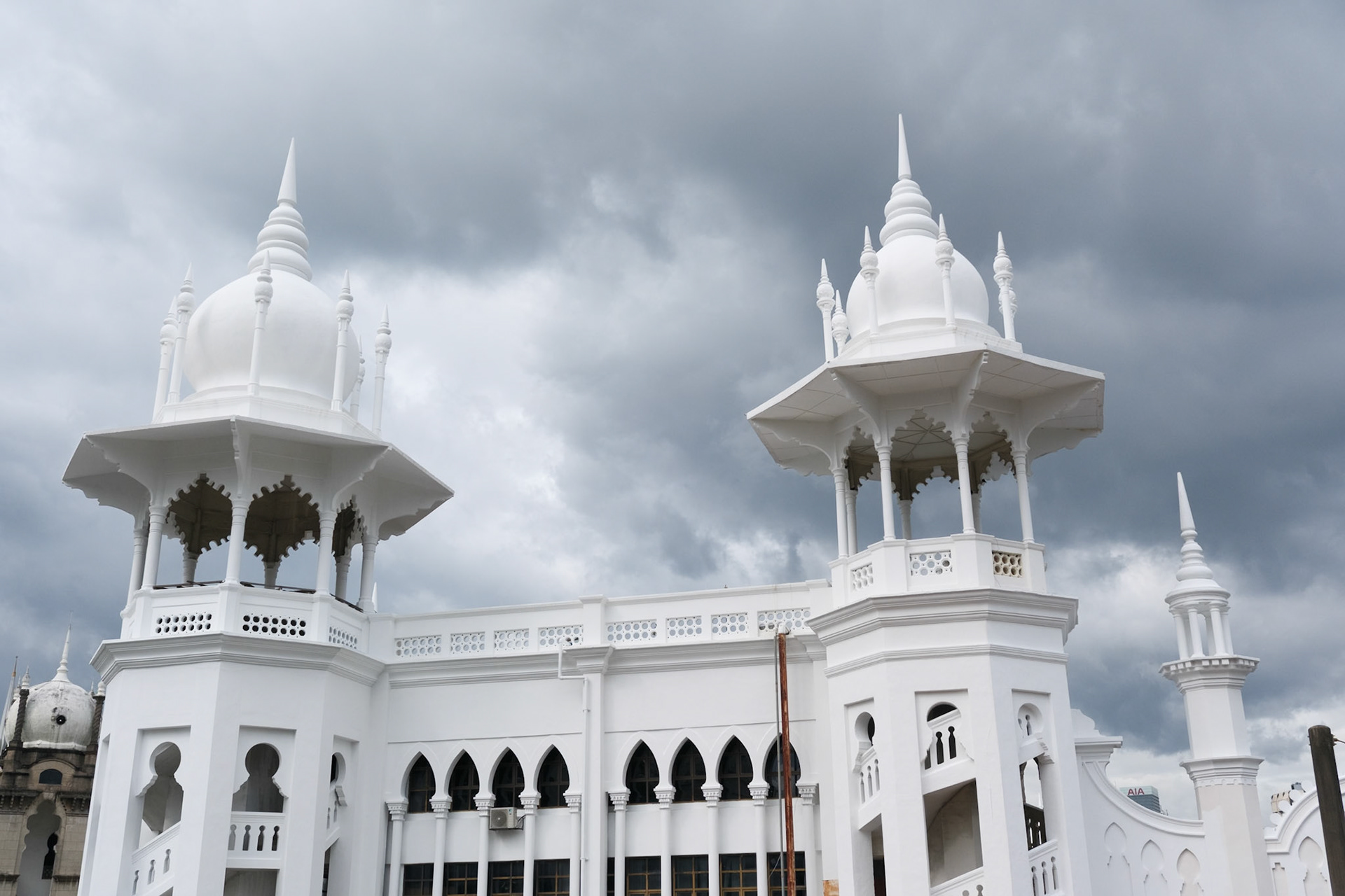 KL train station getting some new paint