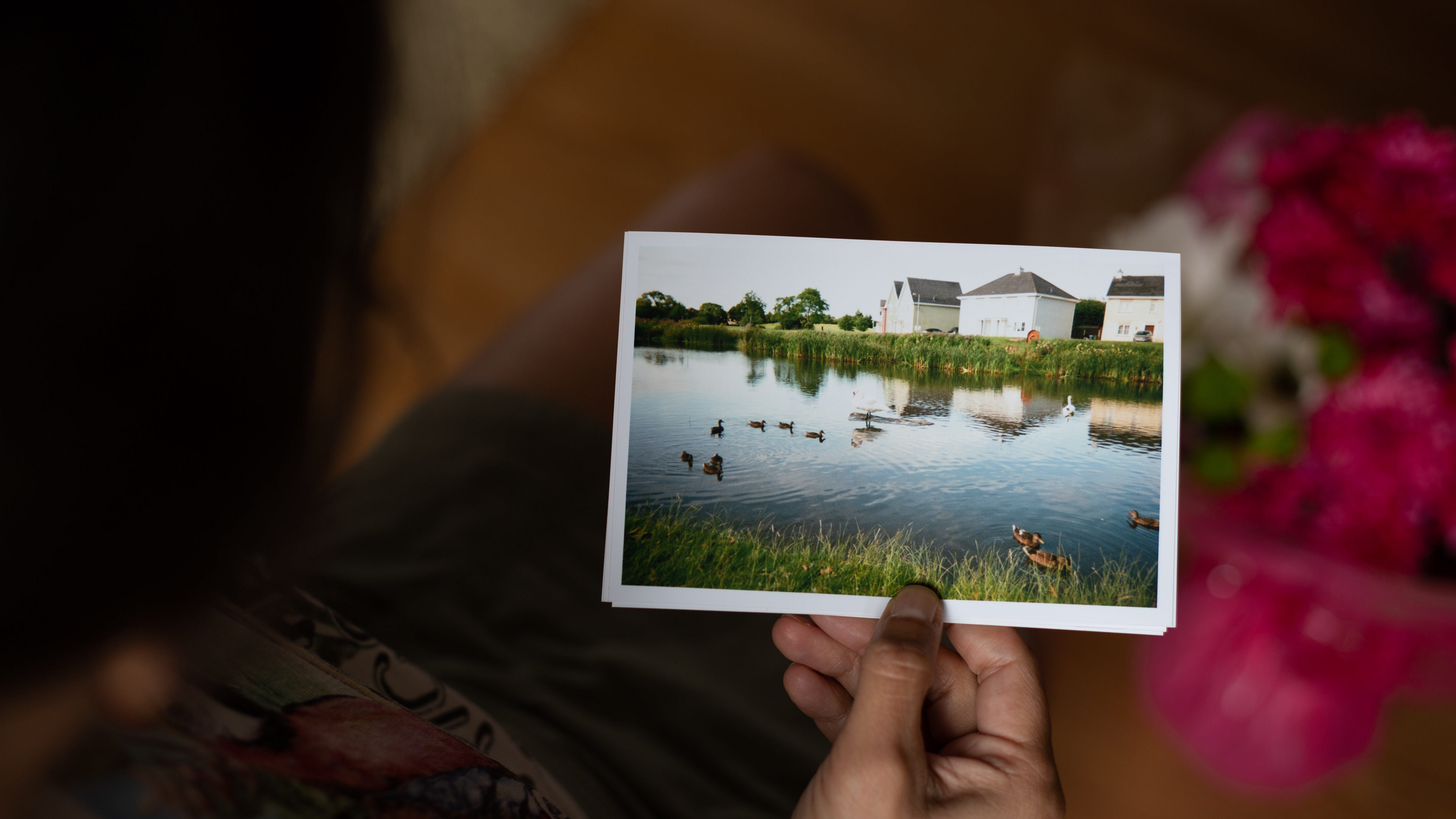 Photograph of a photograph taken by Veronica