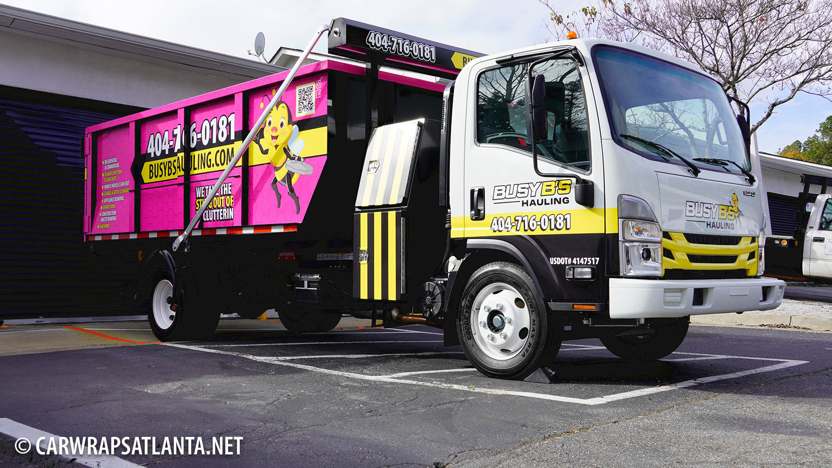 Optimize Hauling Trucks in Atlanta: Full Wrap Dynamics Unleashed..
