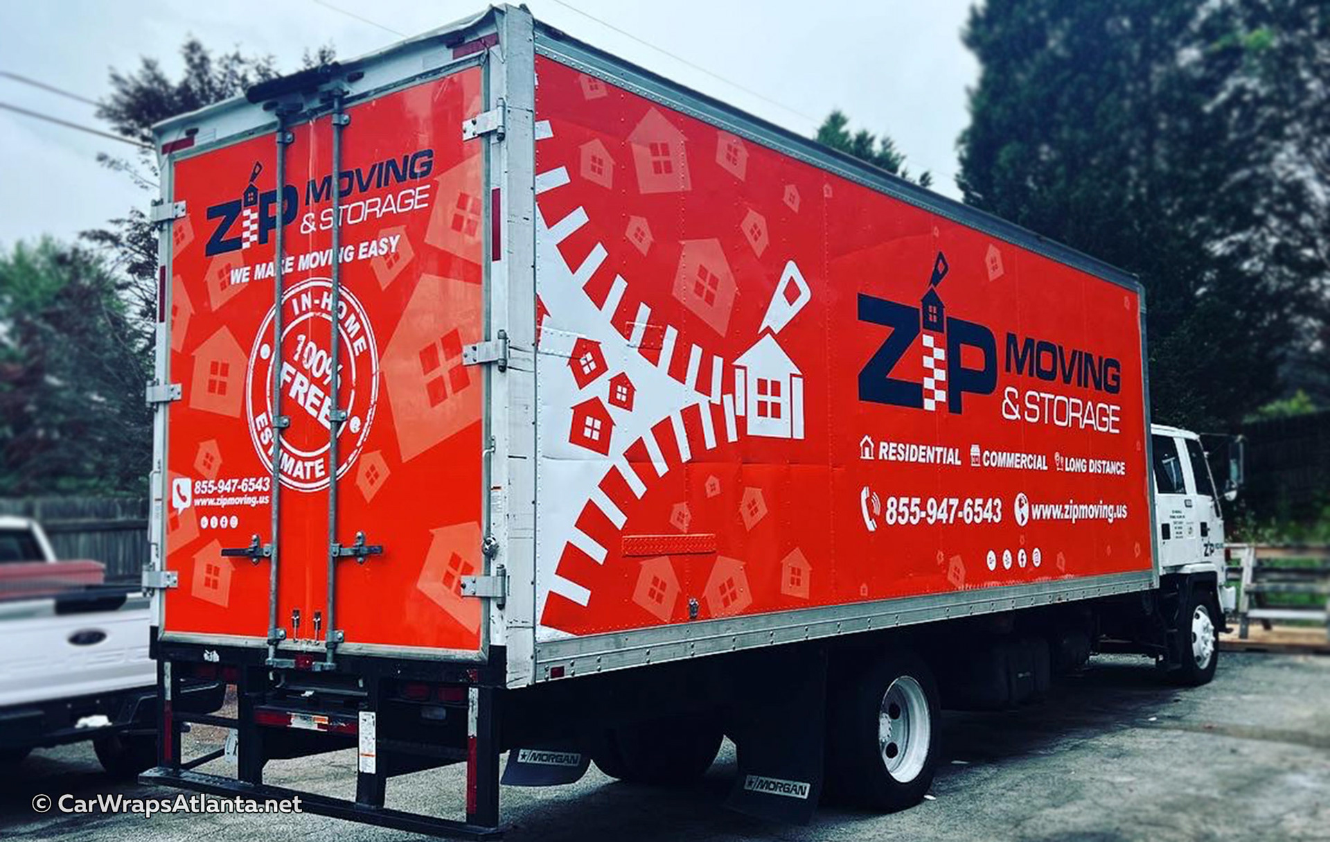 Box truck wraps Atlanta