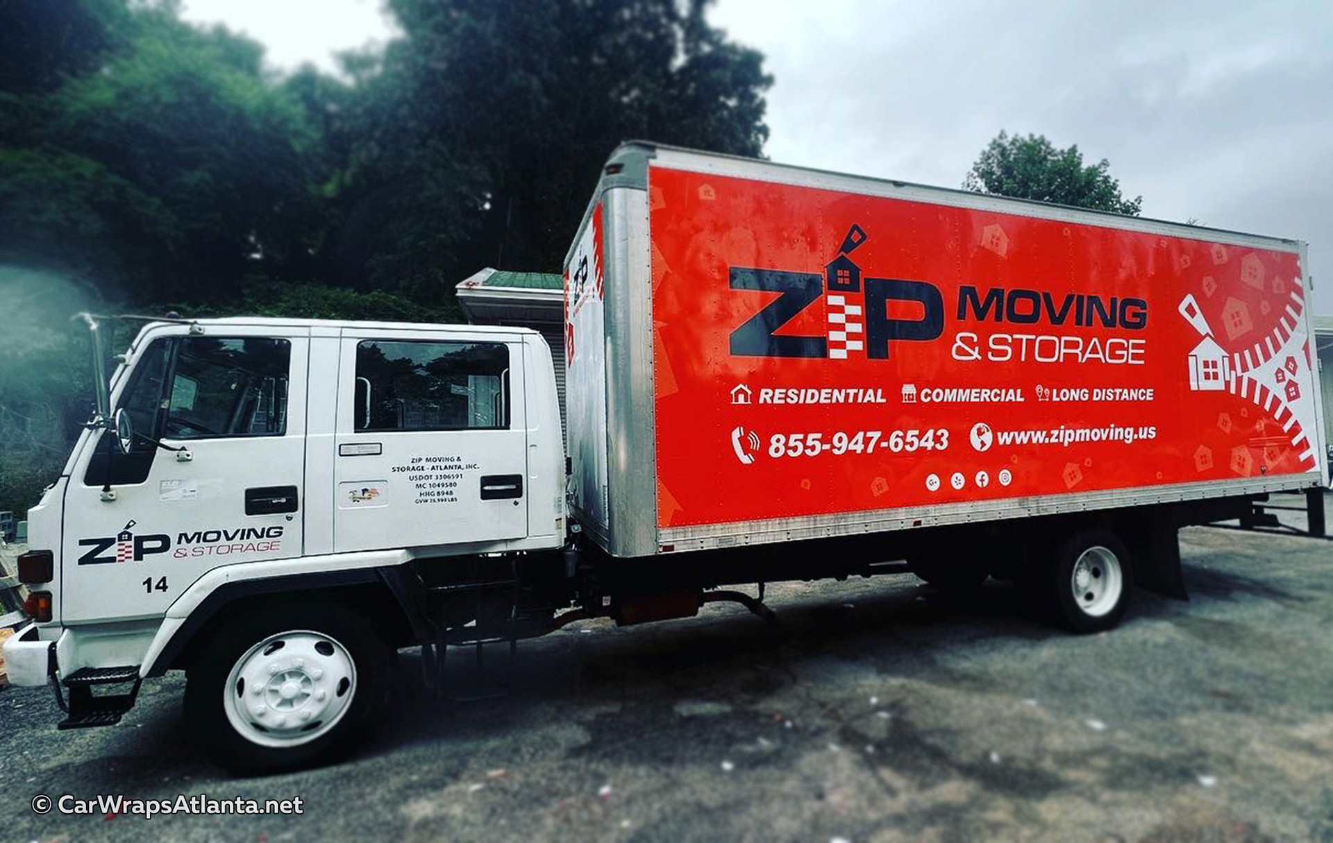 Box truck moving company in Atlanta