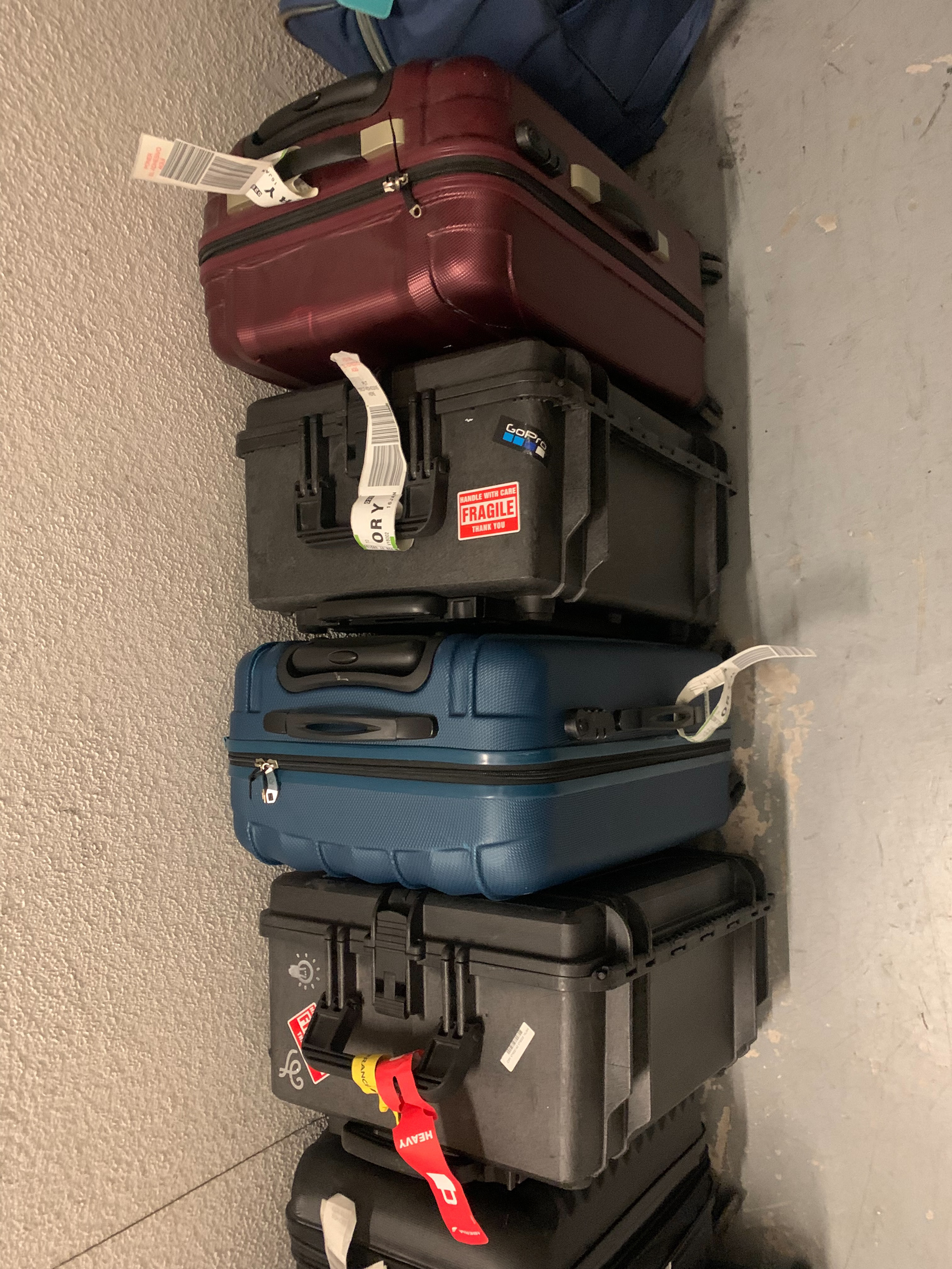 Luggage? What luggage?