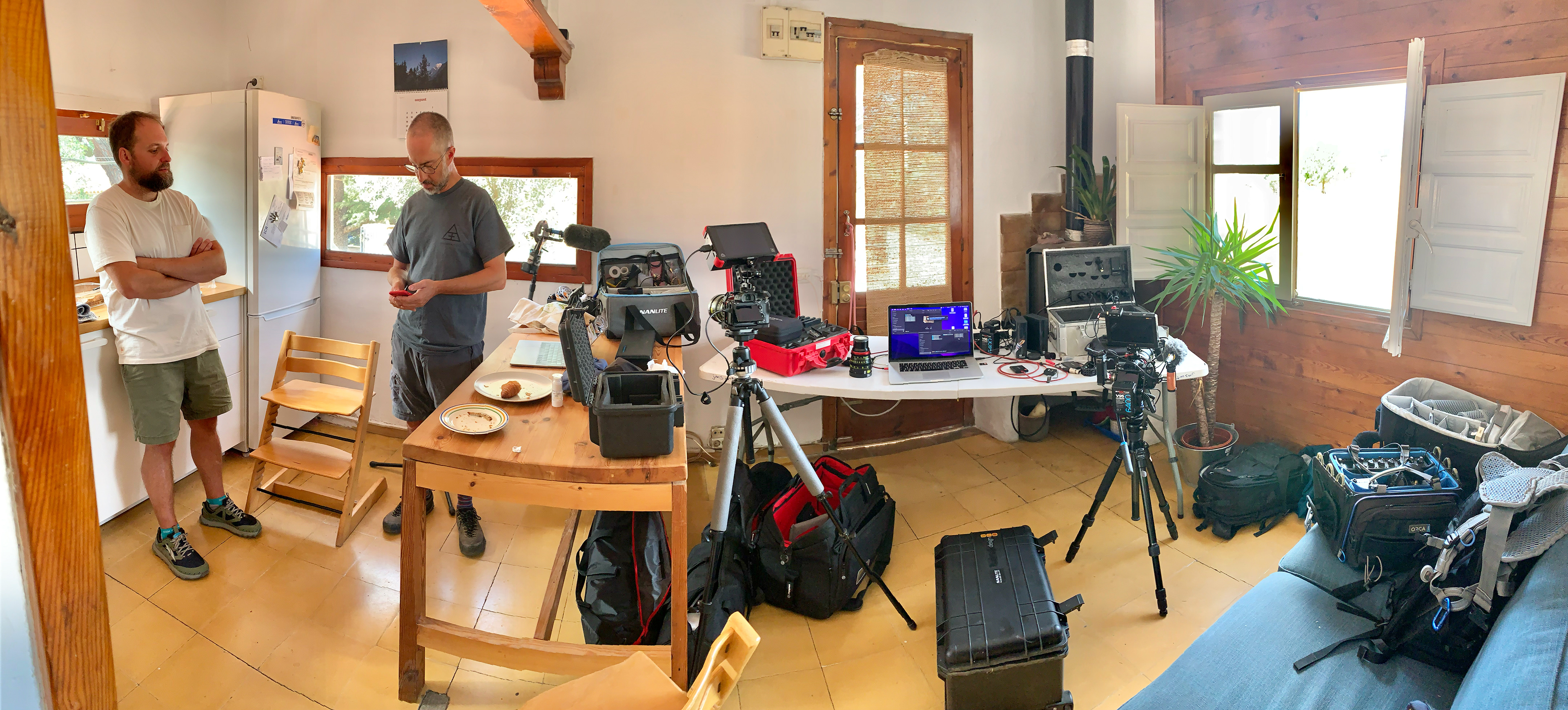 Chill time in the gear lab!