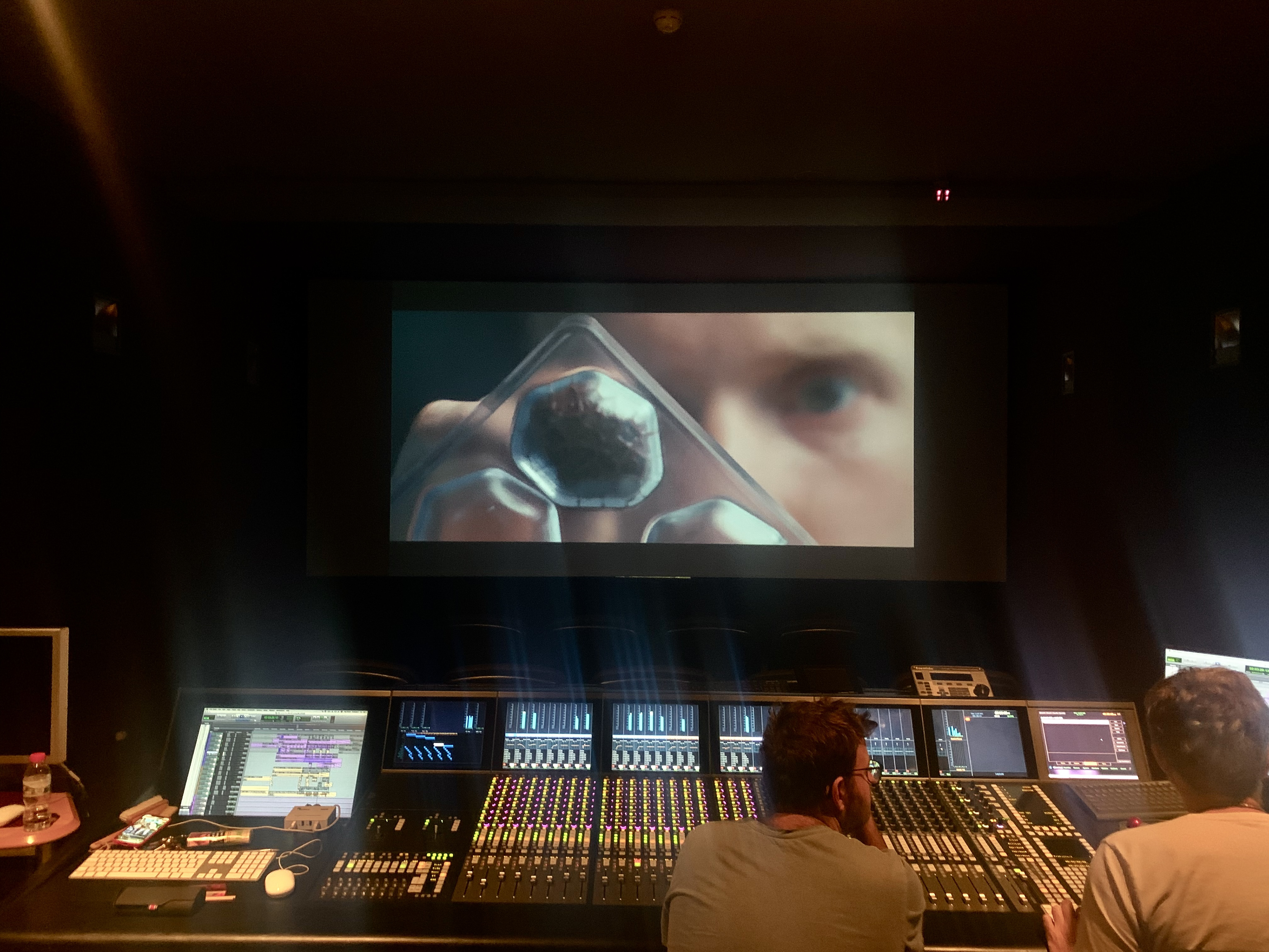 And time for sound mixing!