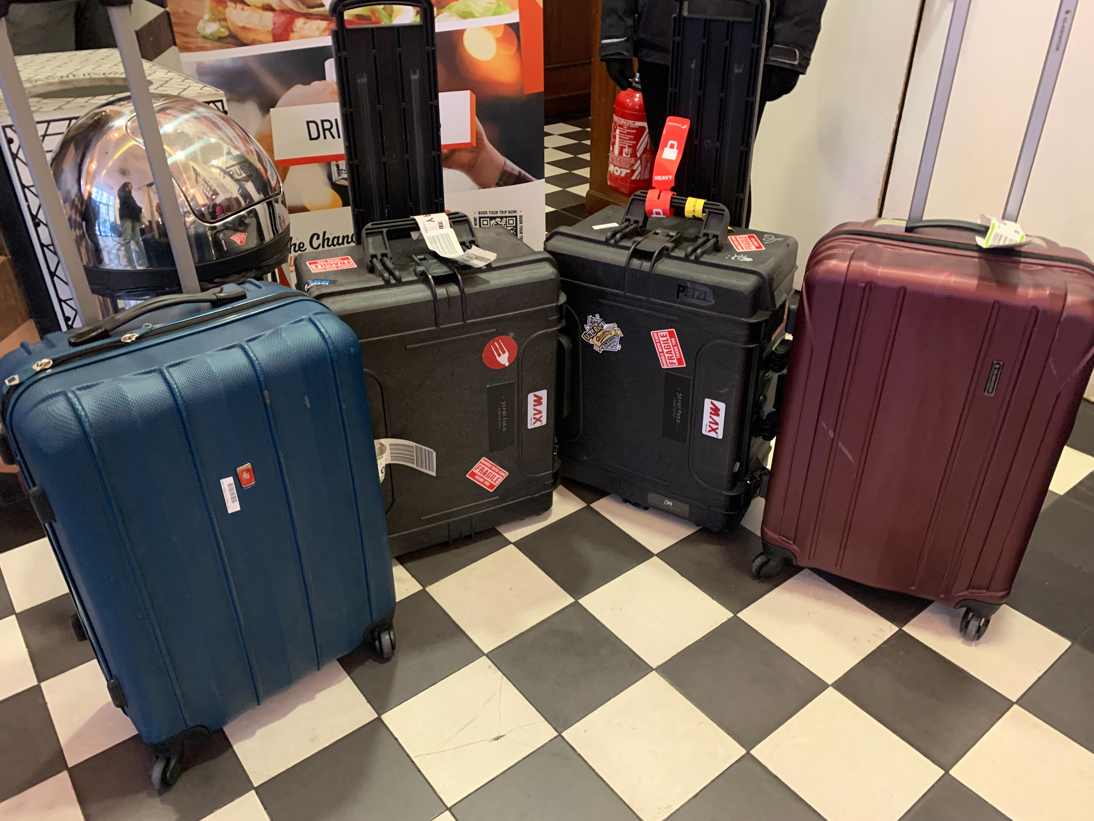 Luggage? What luggage?