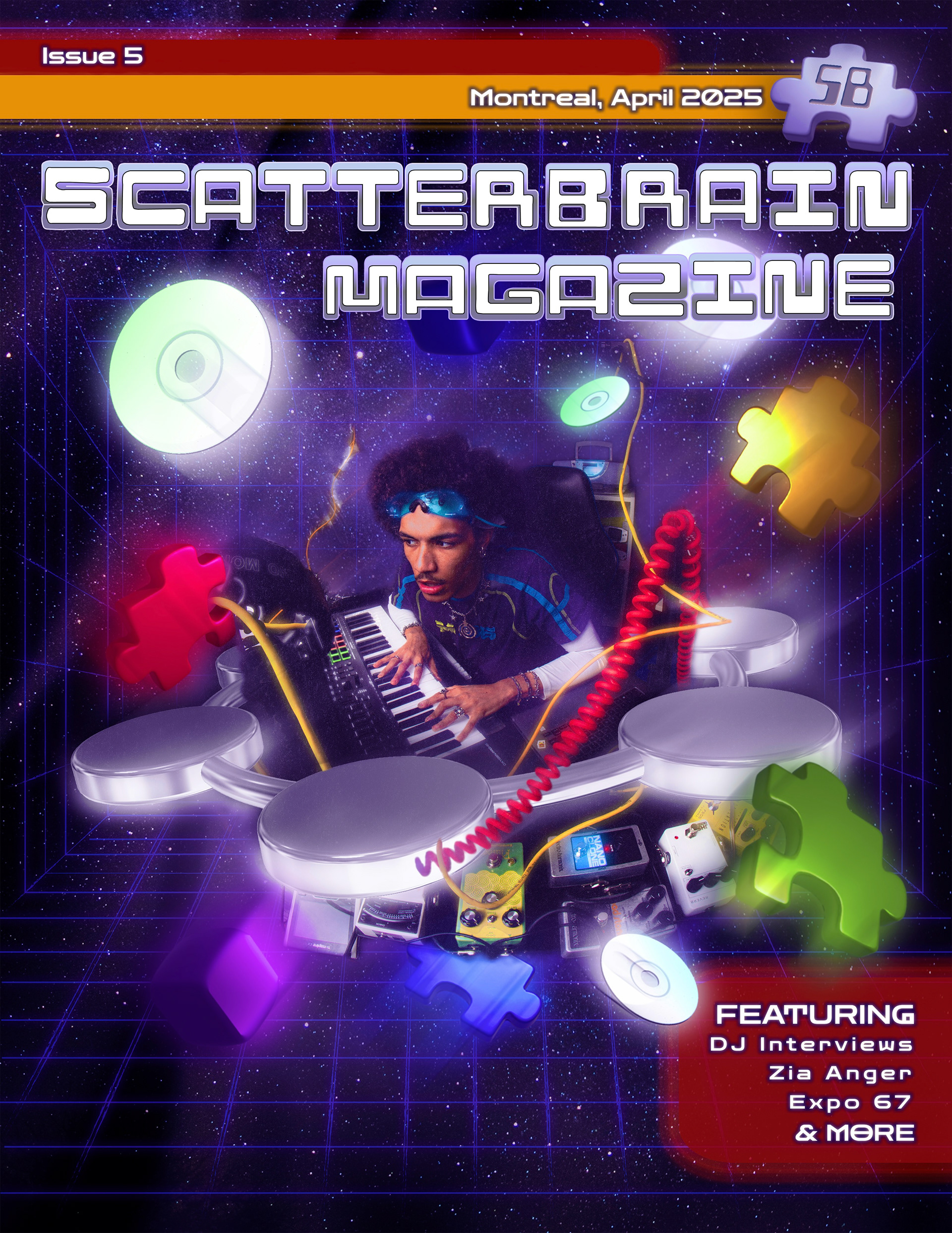 Scatterbrain Magazine - Issue #5 - Nia Blankson, Apr 2025