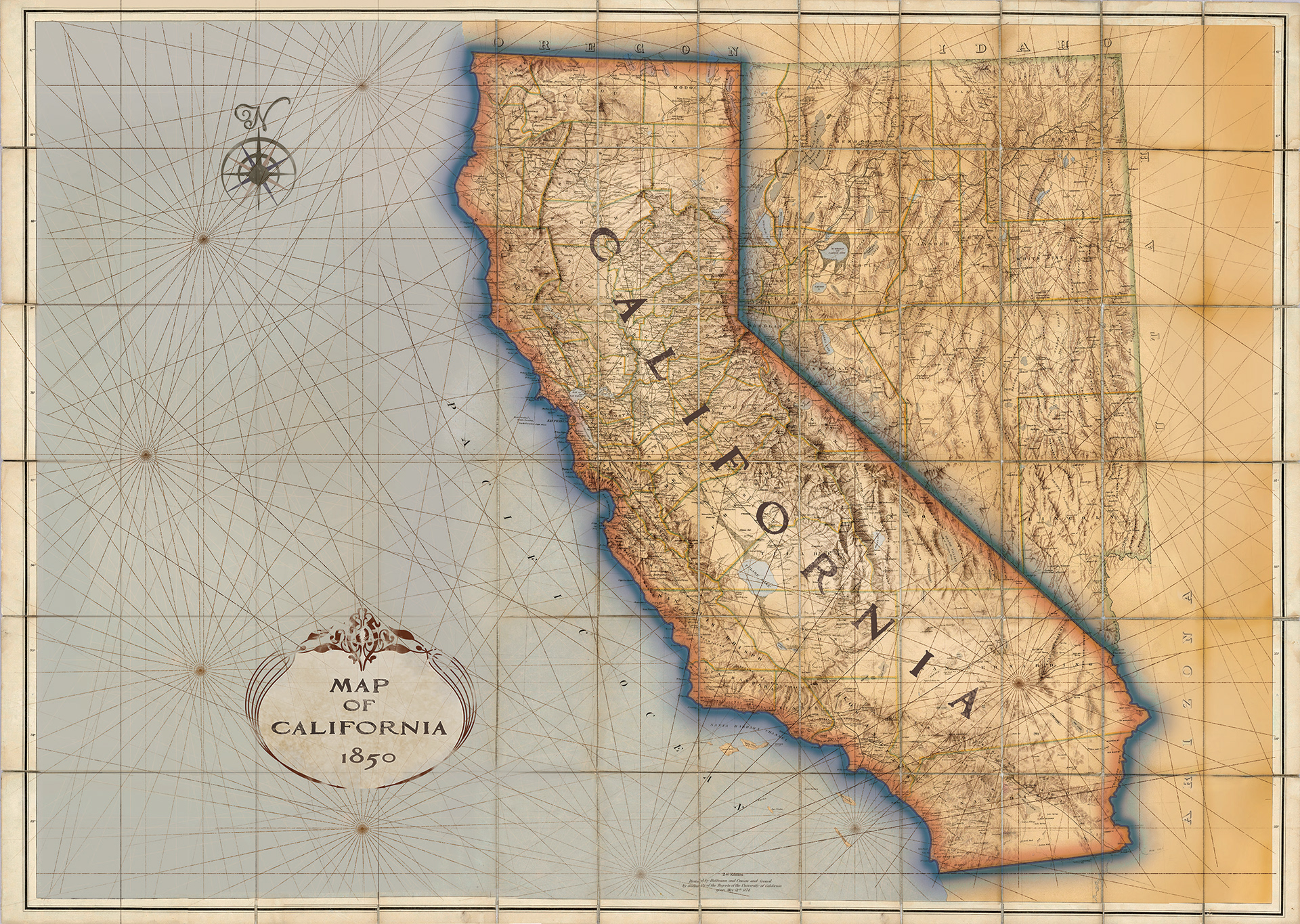 Vintage California Map: Documentary Limited Series 2022