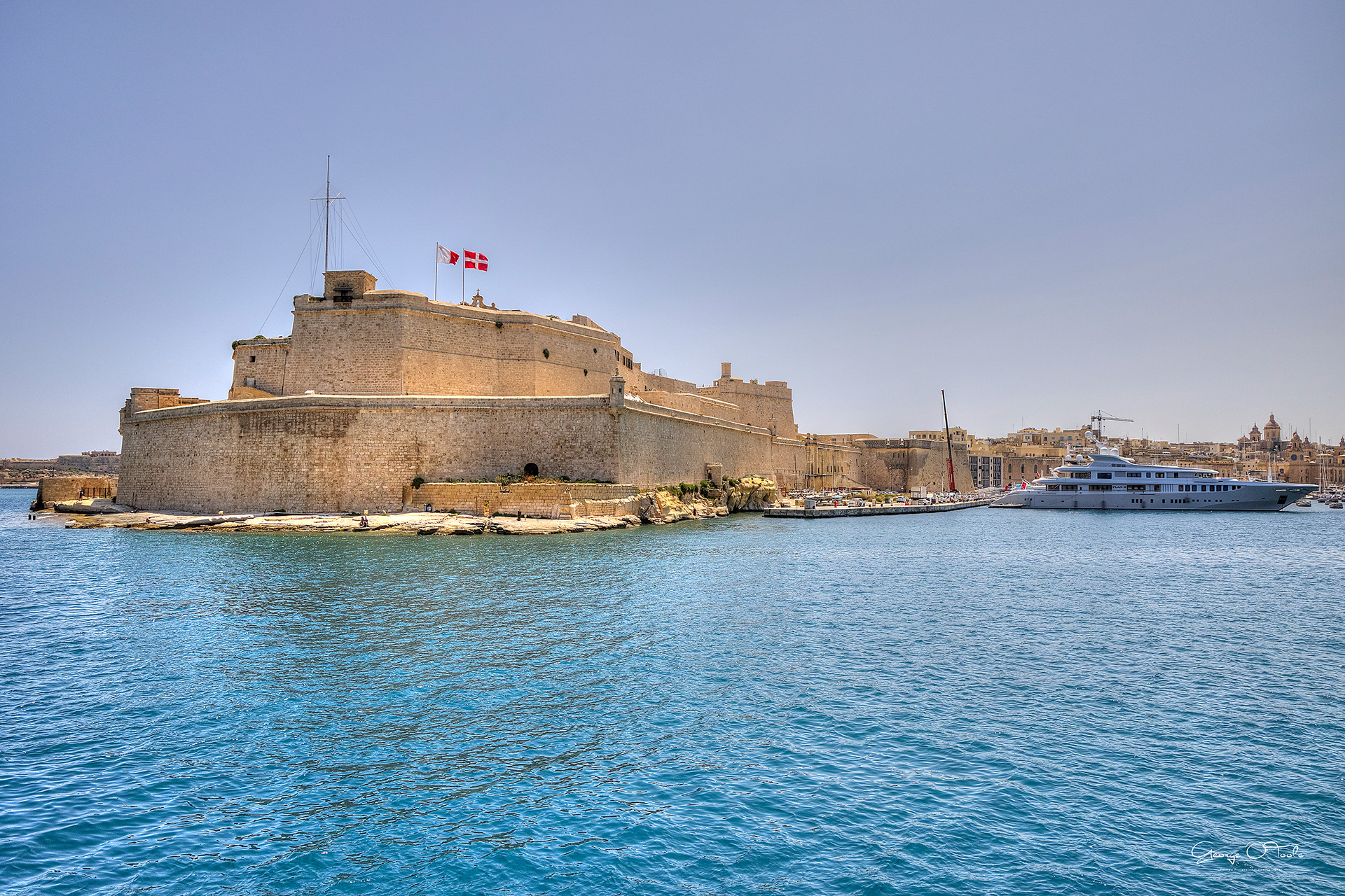 The Grand Harbour, Valletta Malta