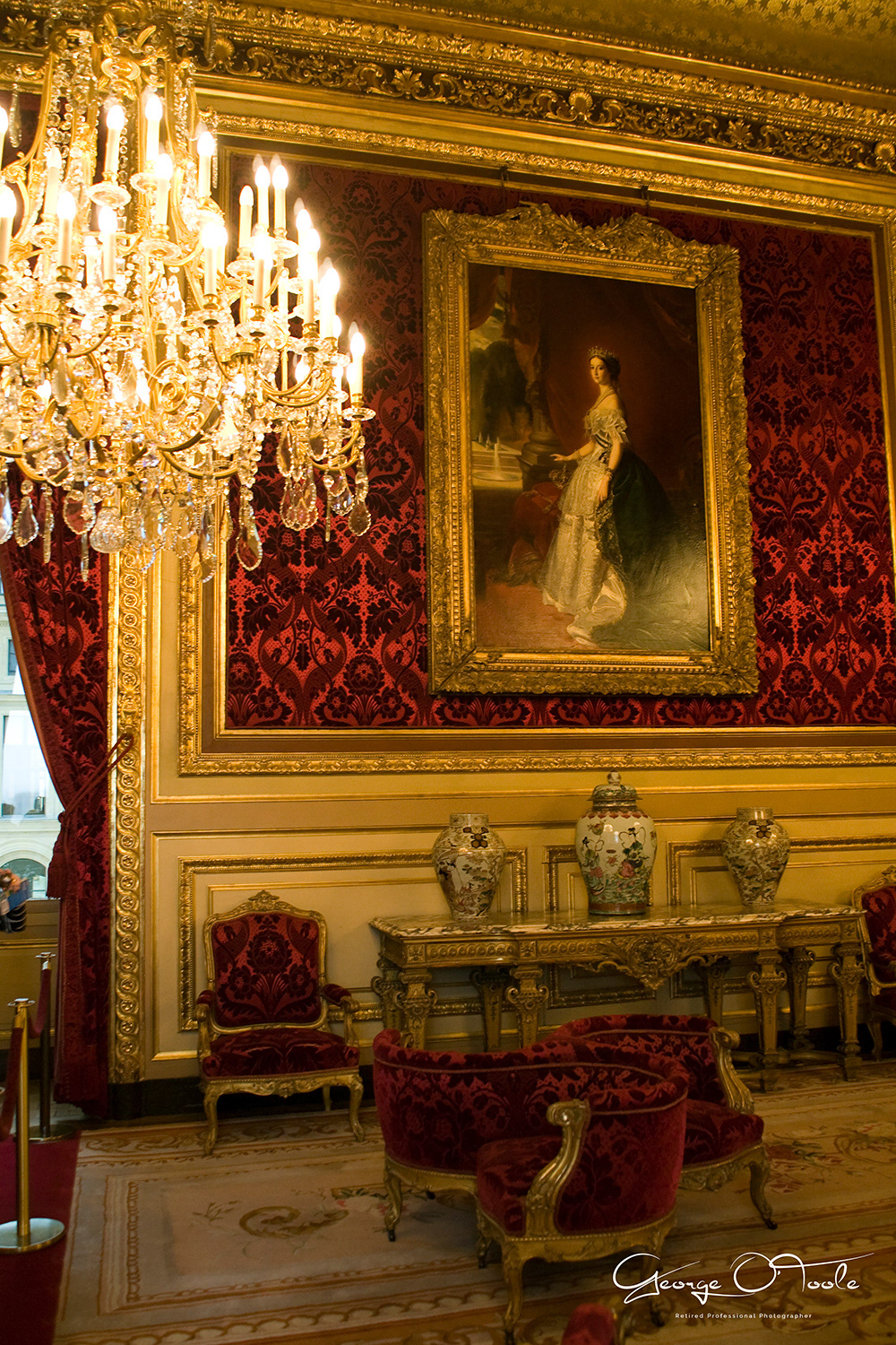 Louvre Museum Paris .