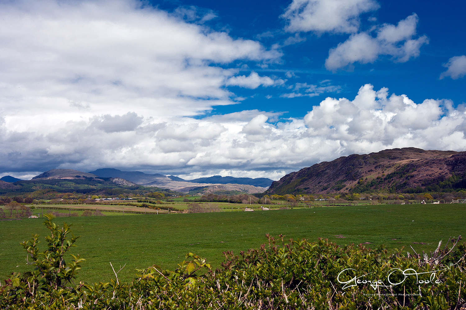 Esk Valley near Muncaster Cumbria.