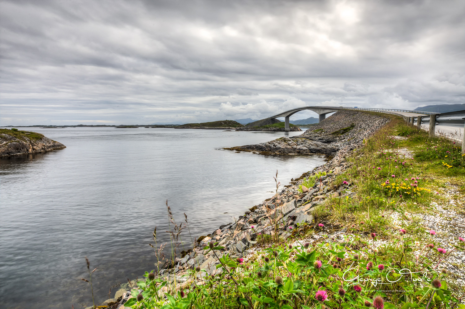 Atlantic Ocean Road Norway.