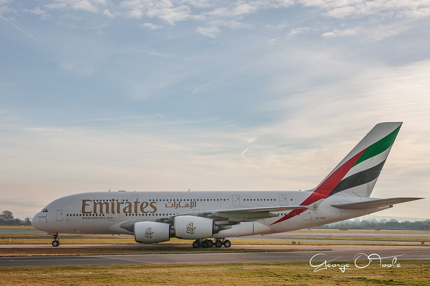 A6-EDQ Airbus A380-861 Emirates