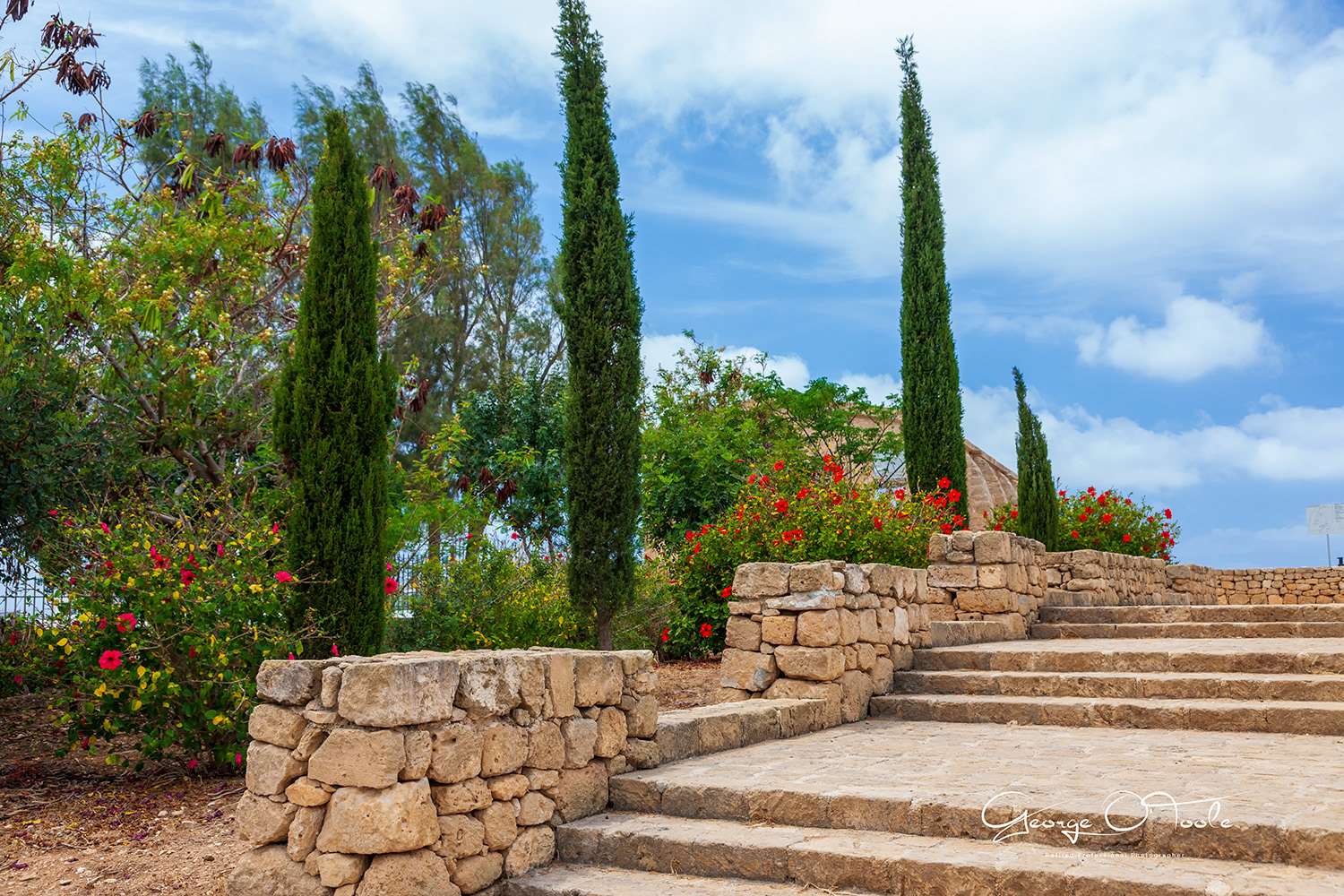 Kato Paphos Archaeological Site Cyprus.