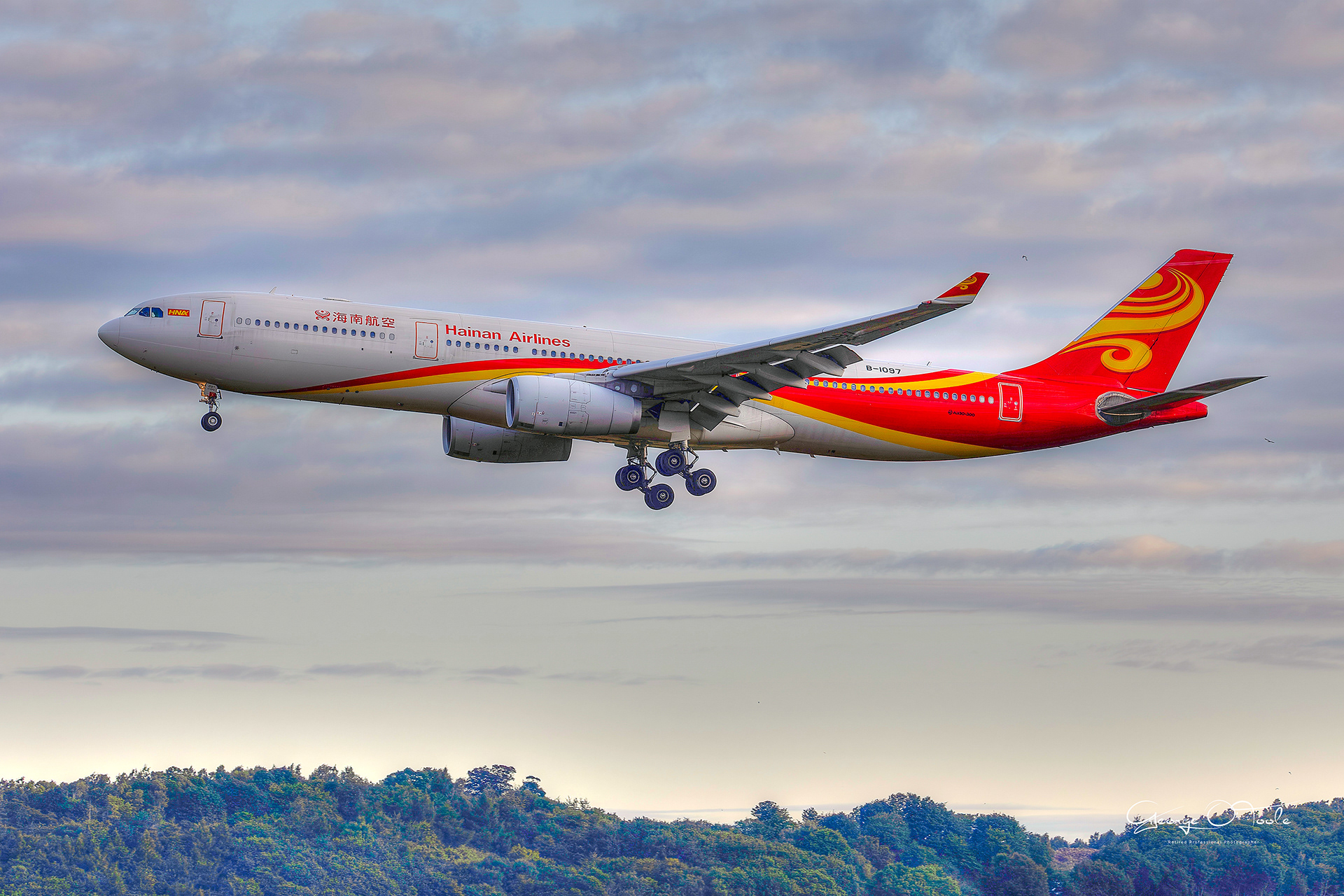 B-1097 Airbus A330-300 Cn 1860 Hainan Airlines EDI-EGPH 02082025