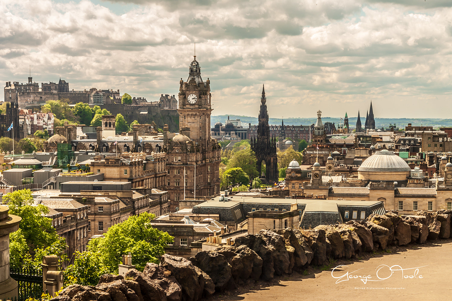 The Historic City of Edinburgh.