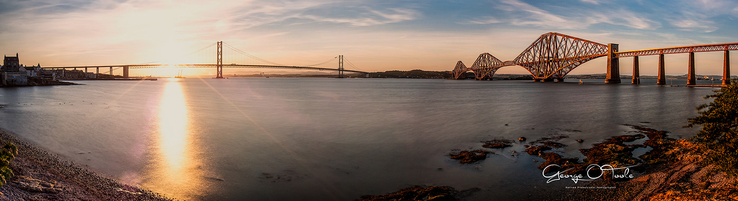Forth Bridges from South Queensferry