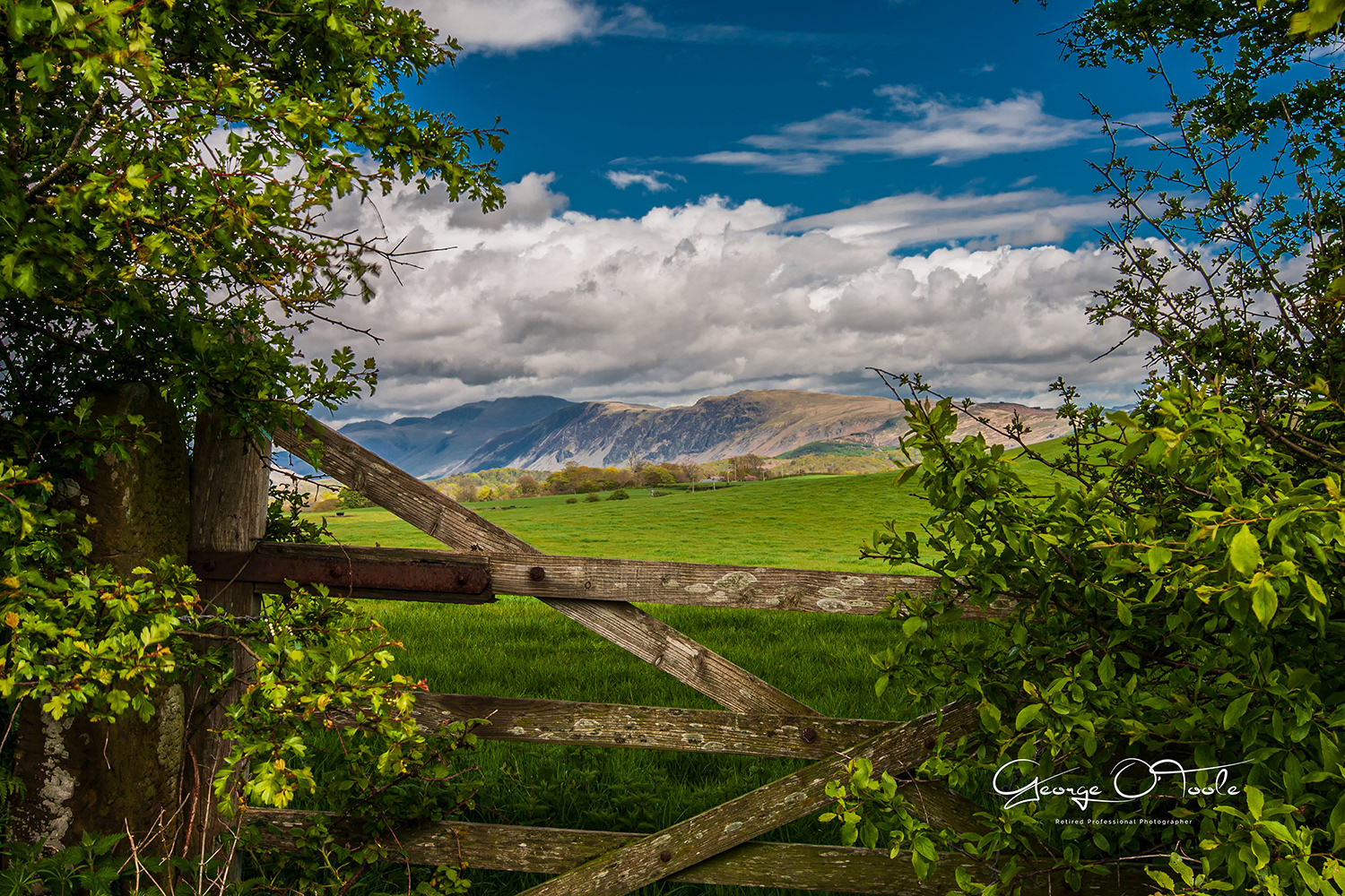 Esk Valley near Muncaster Cumbria.