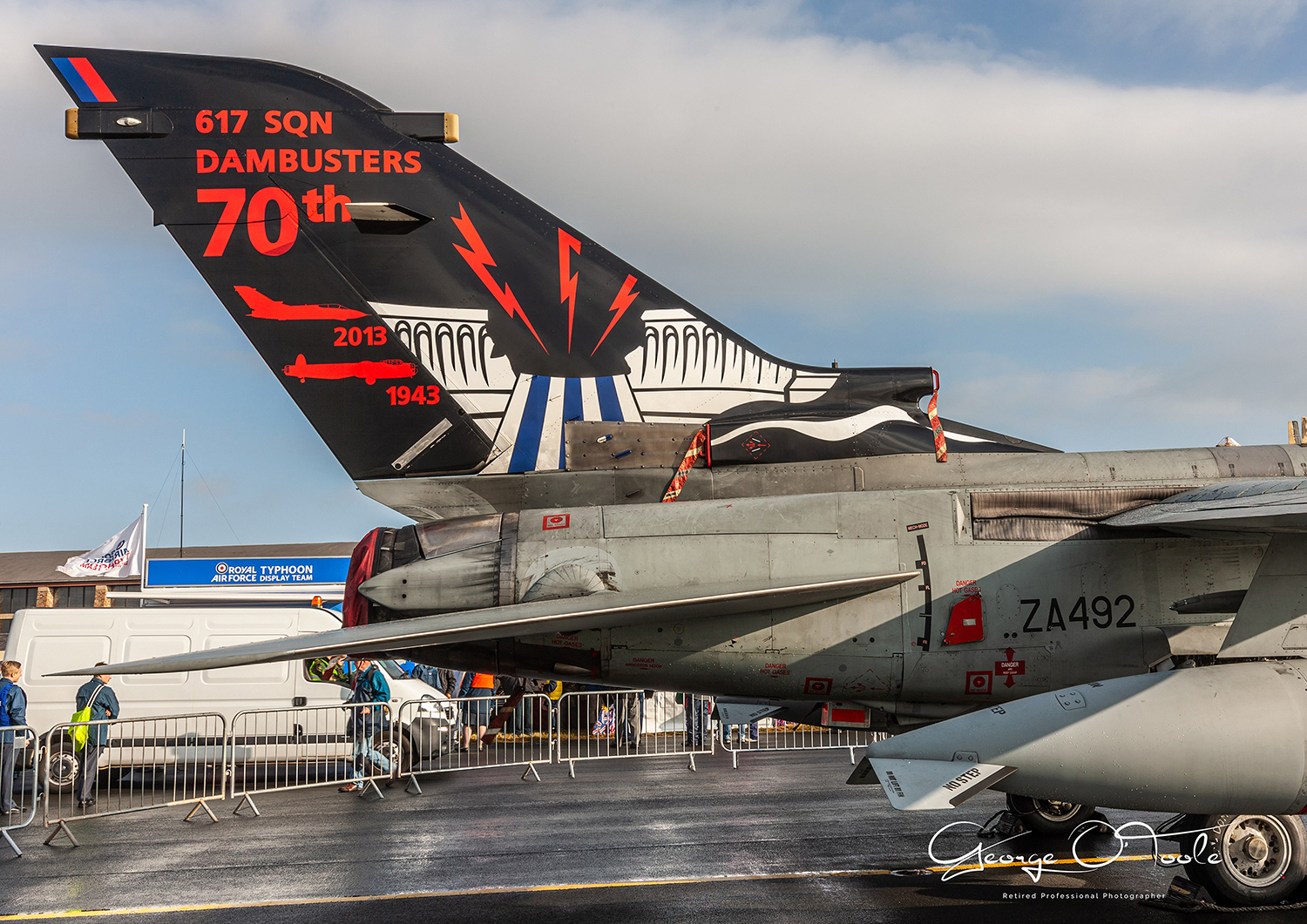 ZA492-617 Sqn Panavia Tornado GR4A Royal Air Force