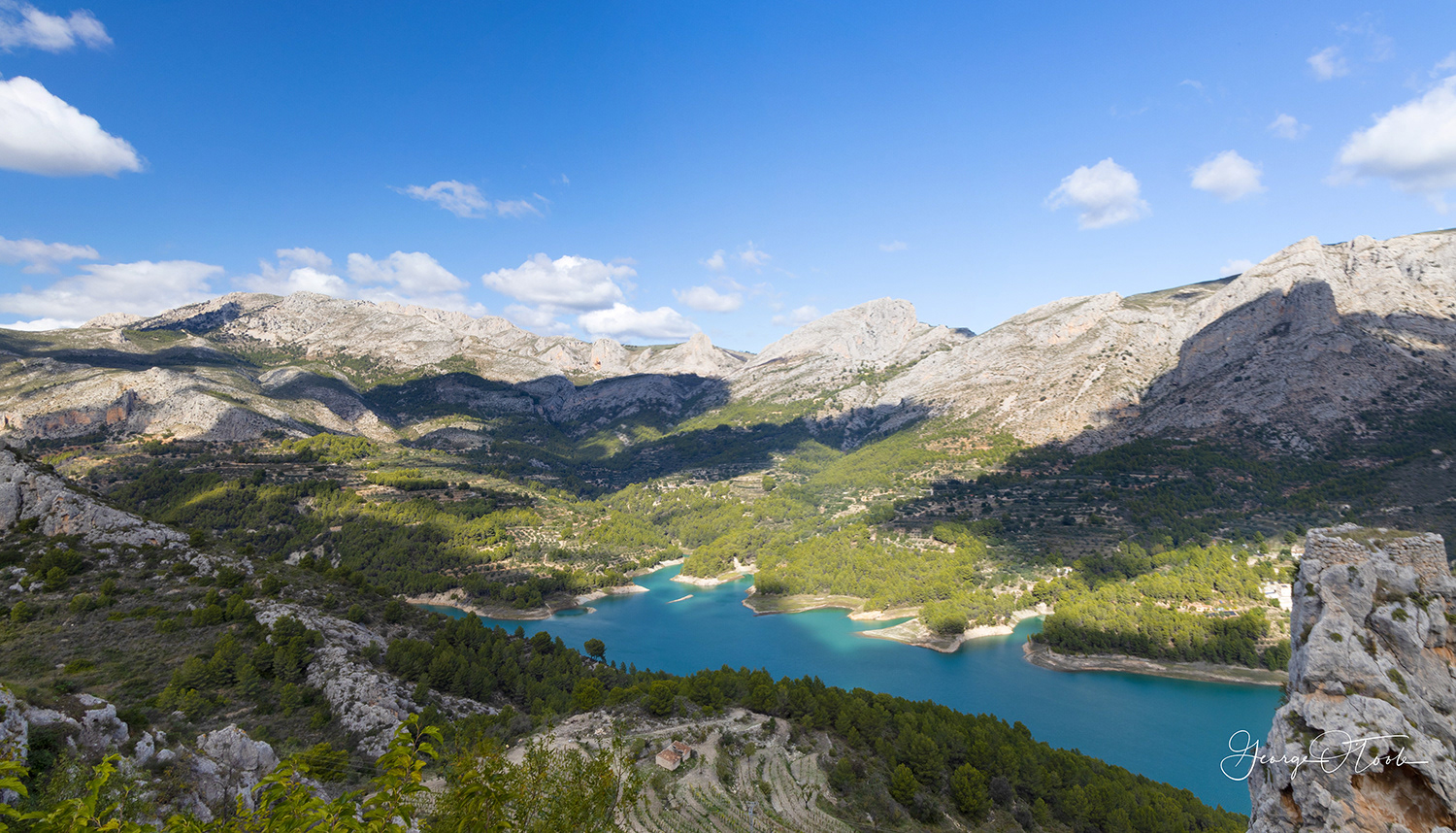 Guadalest Reservoir (Guadalest) nr Alicante Spain