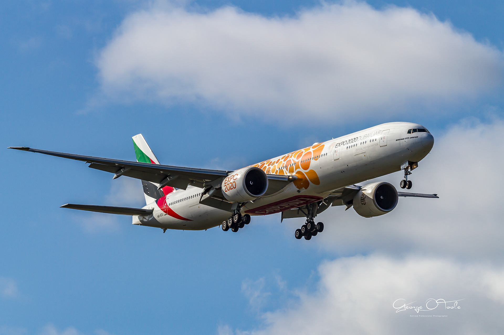 A6-ECV Boeing 777-31H ER Cn 35593 Emirates EDI-EGPH 01082019