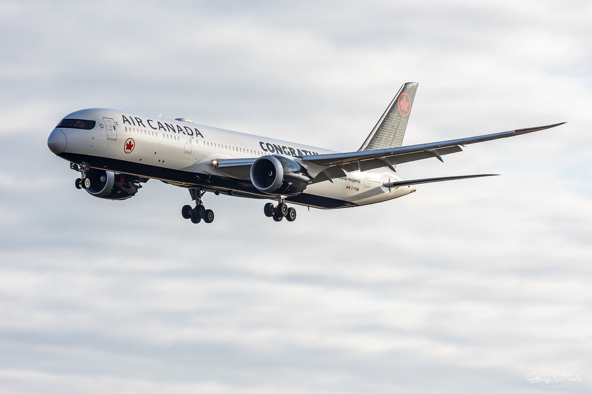 C-FVNB Boeing 787-9 Dreamliner Cn 38359 Air Canada 