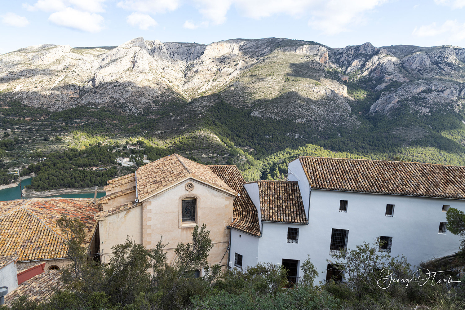 A view from El-Castell-de-Guadalest Alicante Spain