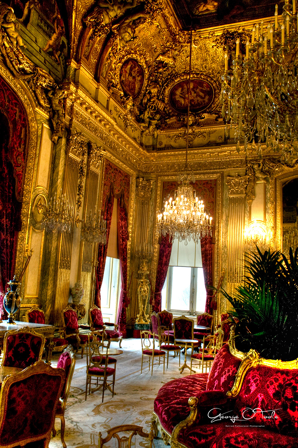 Louvre Museum Paris .