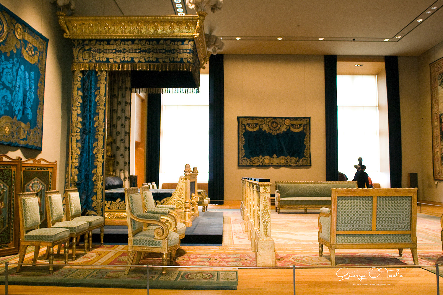 Louvre Museum Paris .