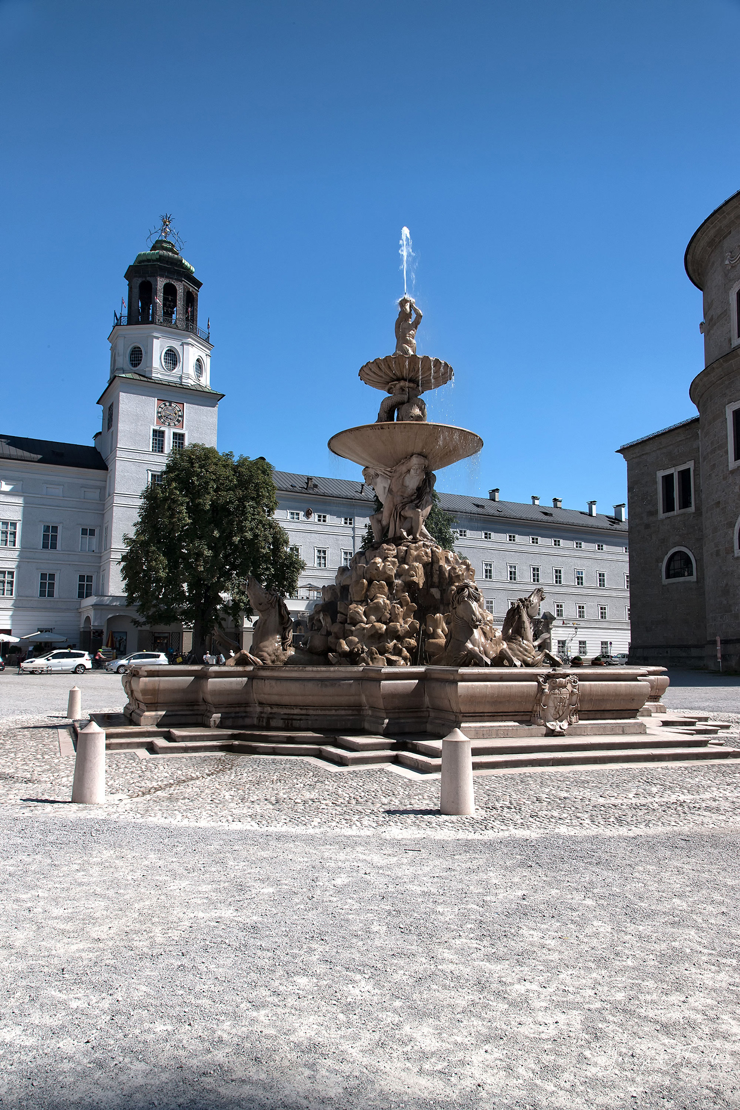Residenz Foutain Salzburg Cathedral