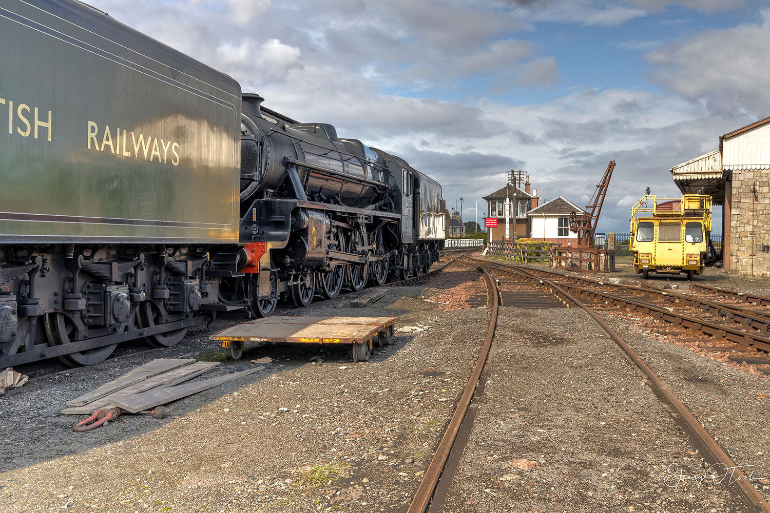 44871 Stanier Black Five at Boness