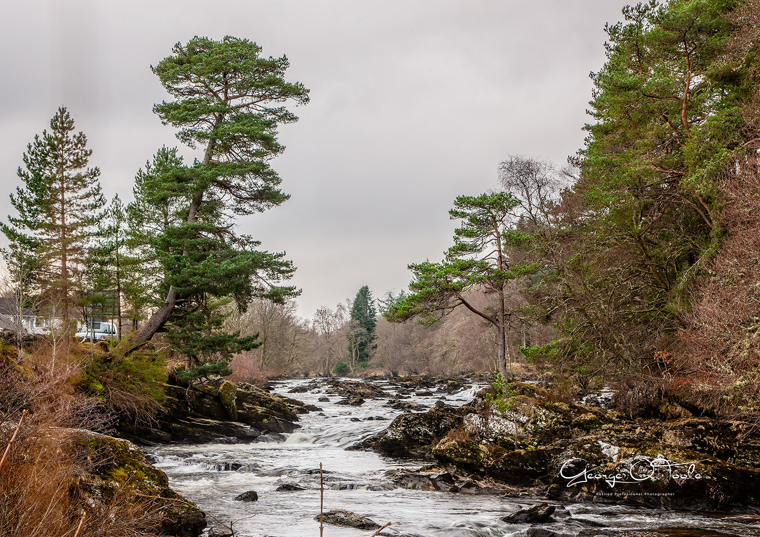 The Falls of Dochart.