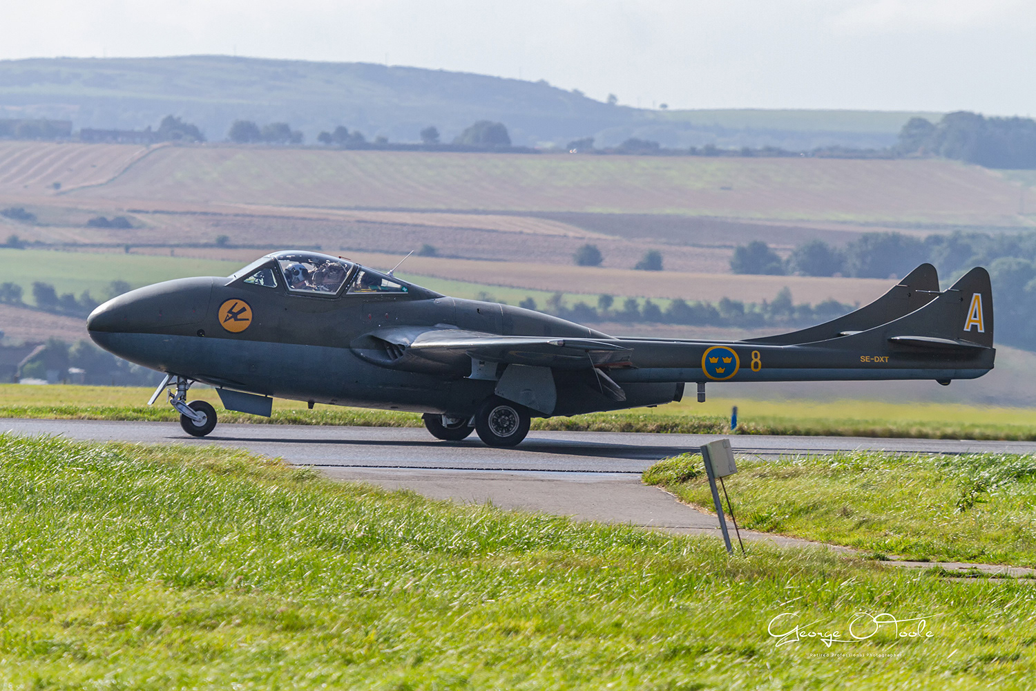 SE-DXT de-Havilland DH.115 Vampire-T.55 Swiss Air Force