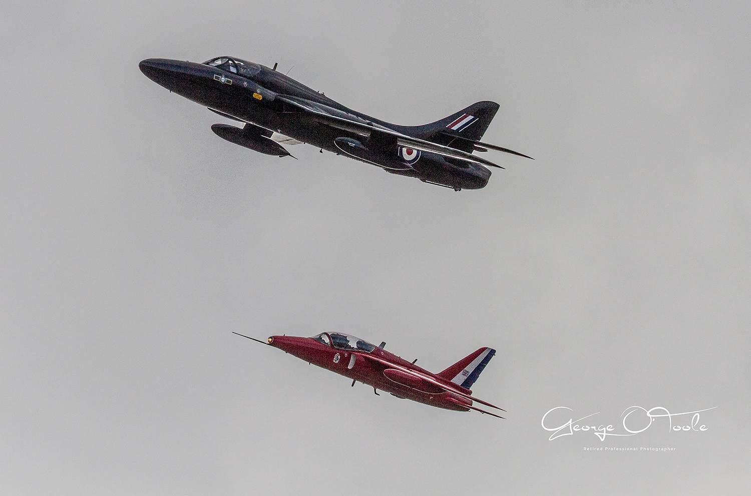 Hunter & Gnat Leuchars Airshow 2013