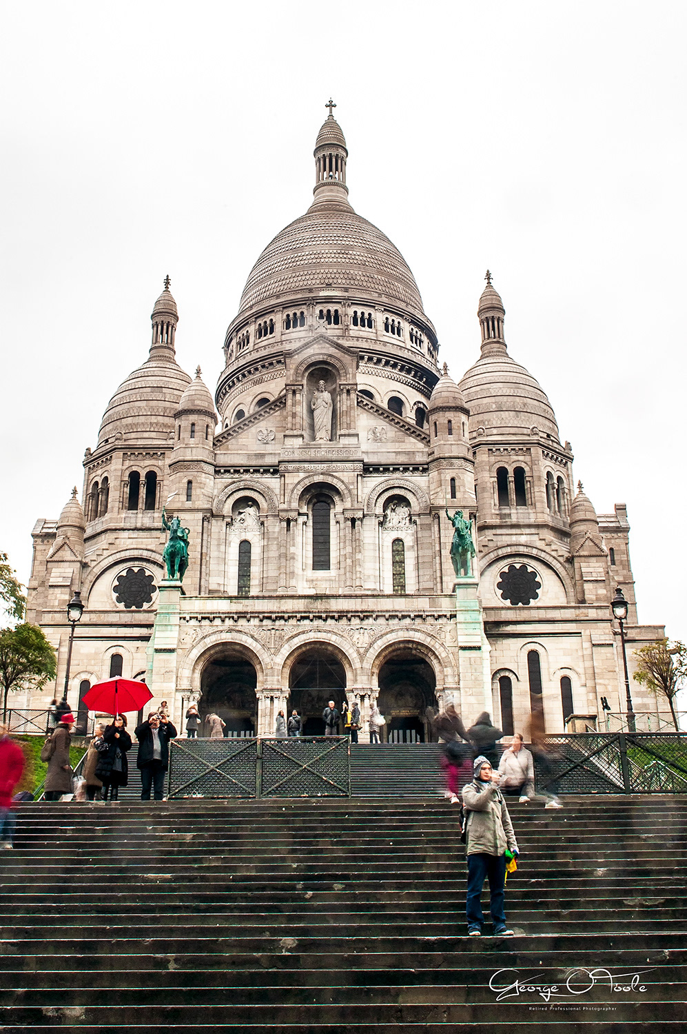 Sacré-Coeur Basilica Paris.