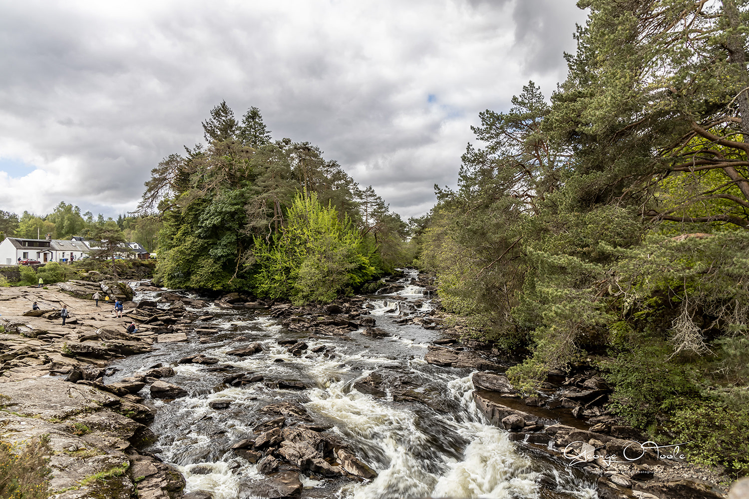 The Falls of Dochart.