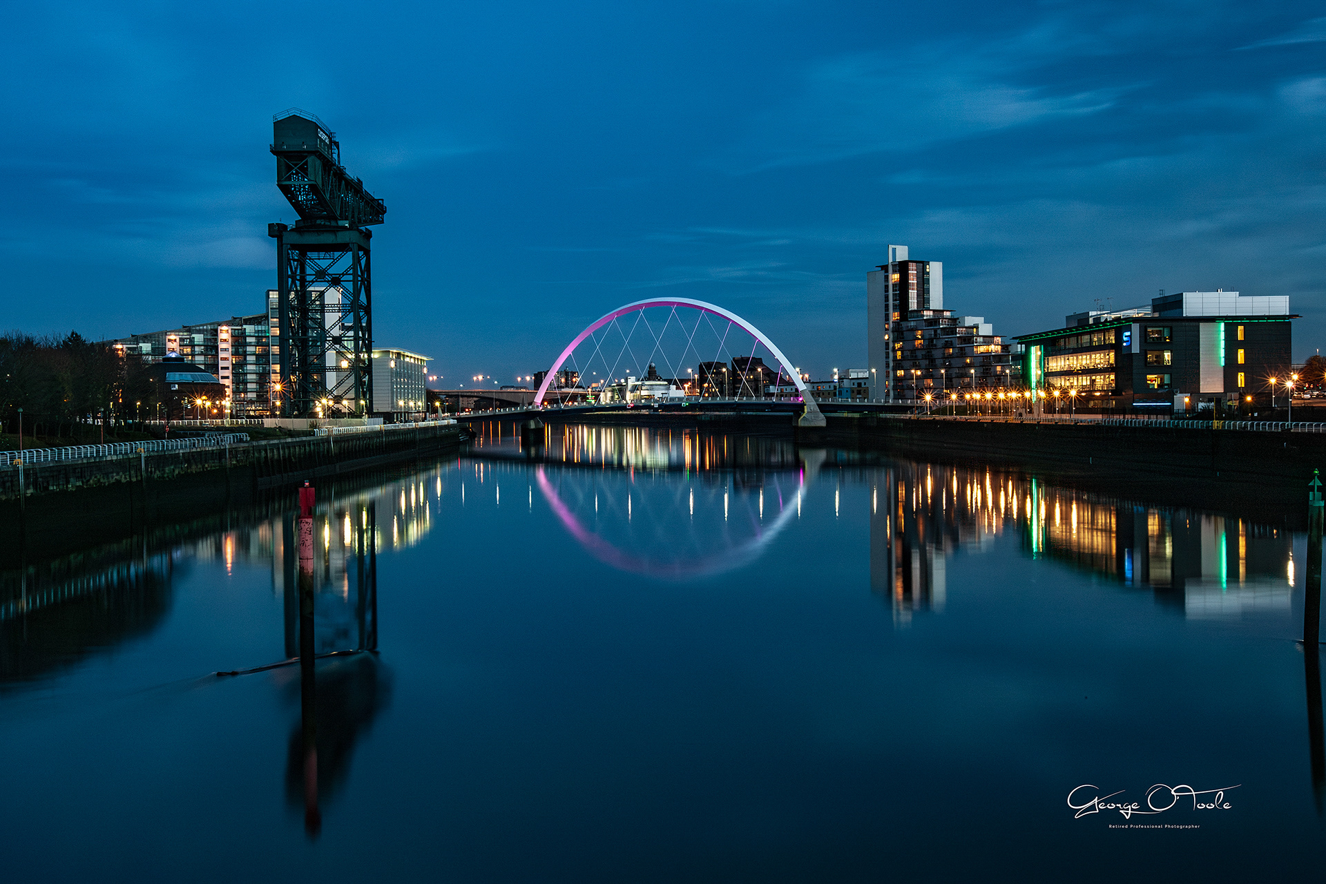 The River Clyde at Pacific Quay