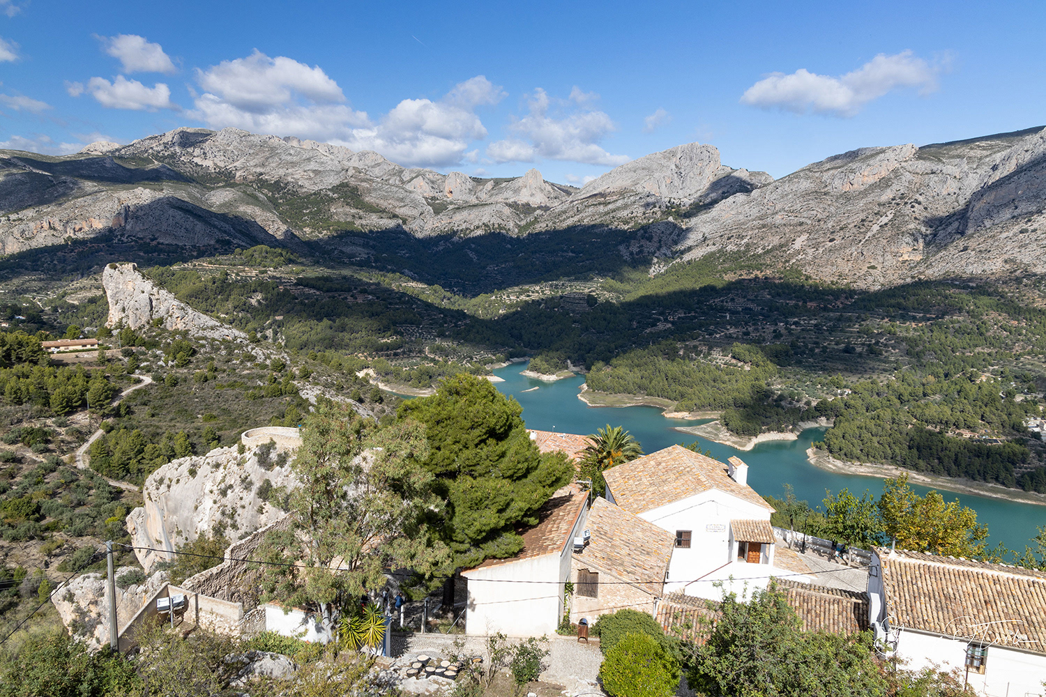 Guadalest Reservoir (Guadalest) nr Alicante Spain