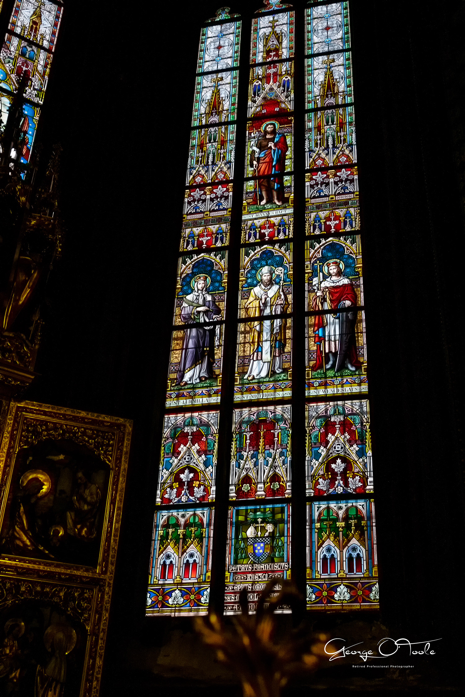 St Vitus Cathedral  Stained Glass.