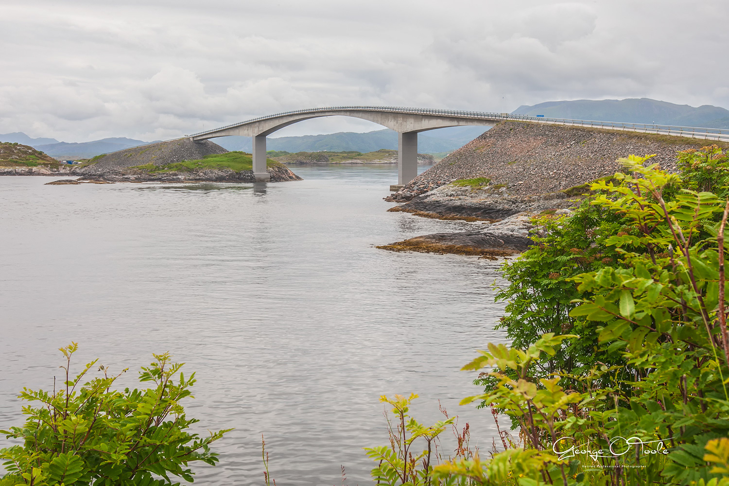 Atlantic Ocean Road Norway.