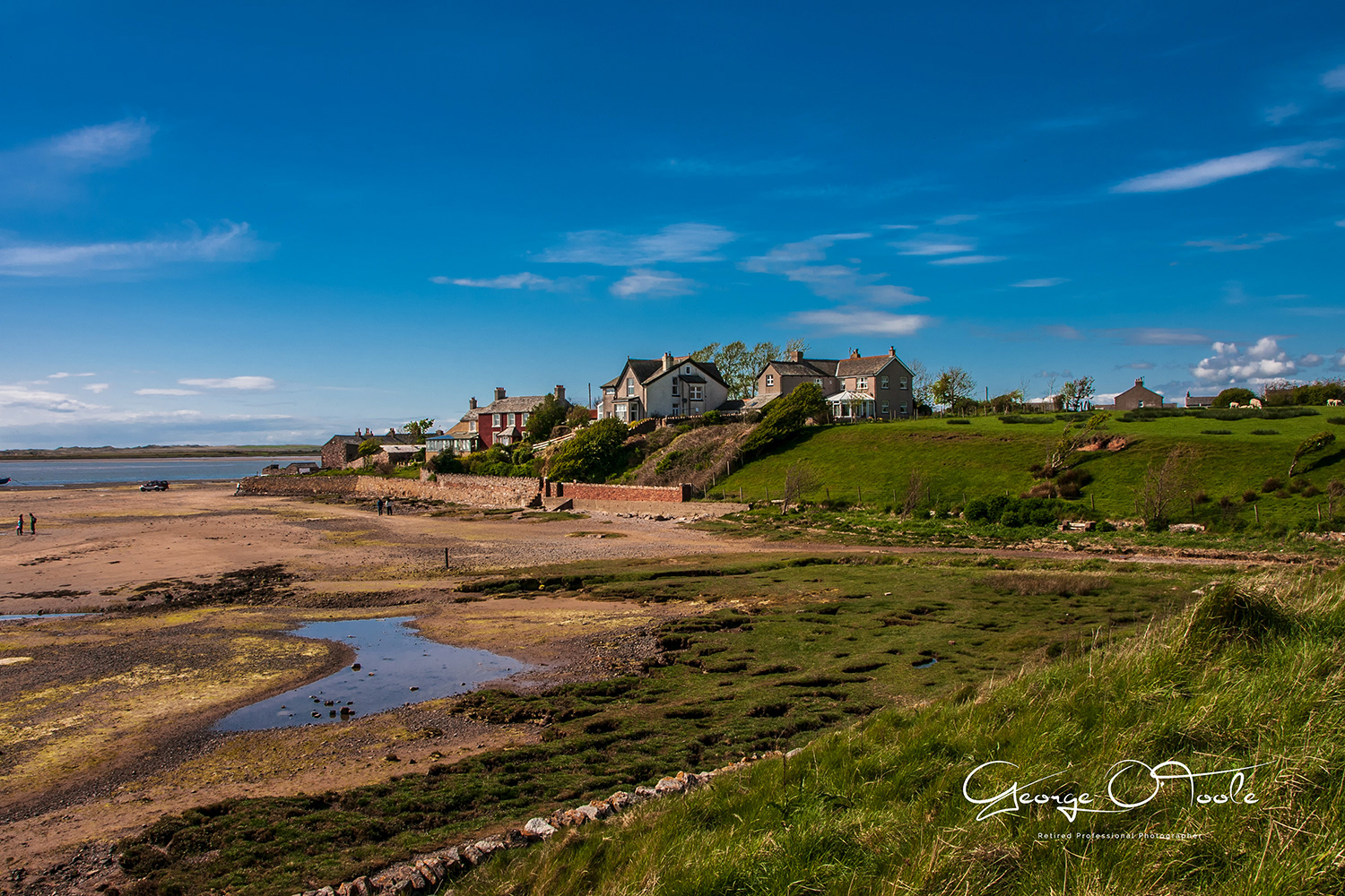 The River Esk Estuary at Ravenglass Cumbria.