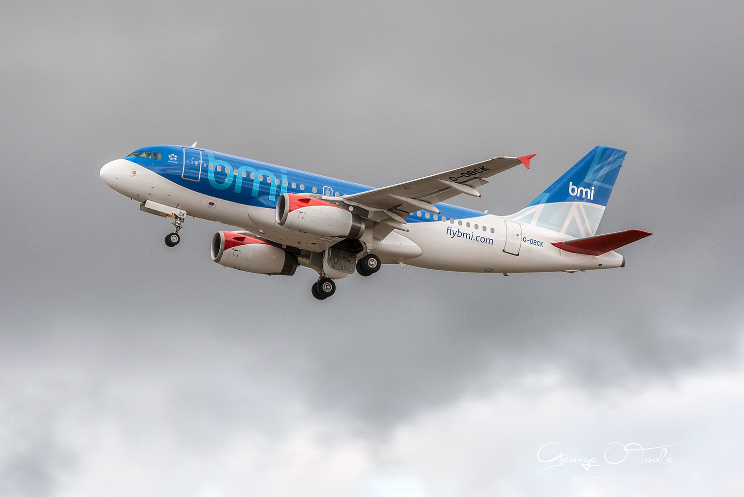 G-DBCK Airbus A320-232 BMI British Midland