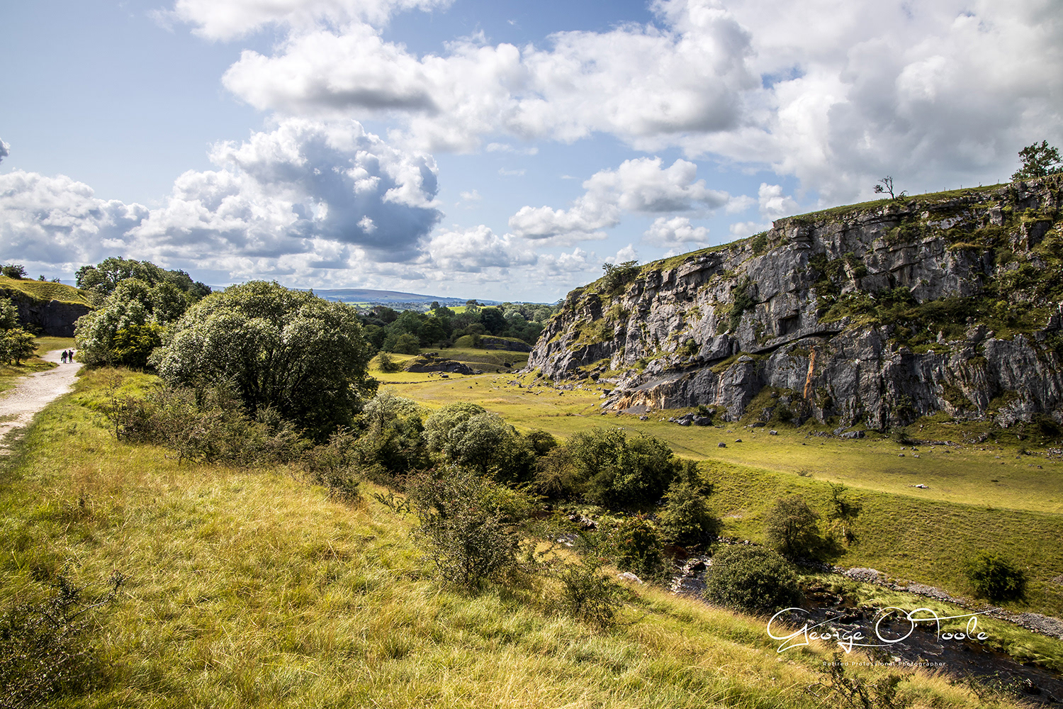 The stunning scenery associated with the River Doe valley Ingleton Yorkshire