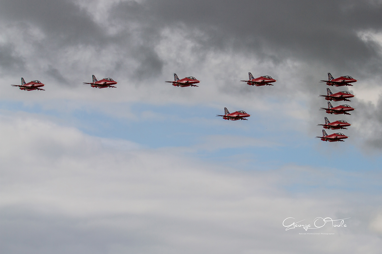 The Red Arrows 2014 Scheme Royal Air Force