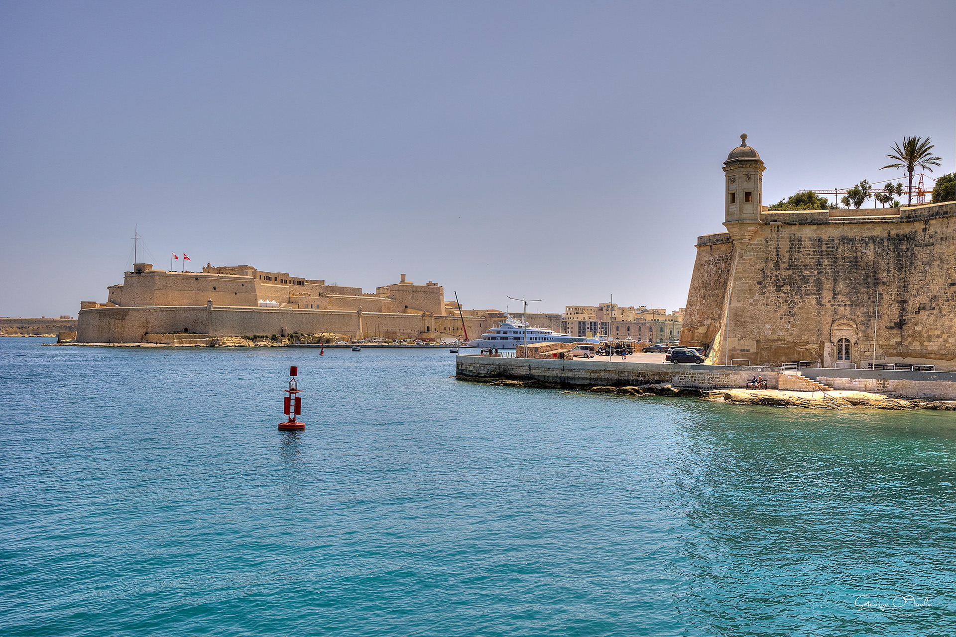 The Grand Harbour, Valletta Malta