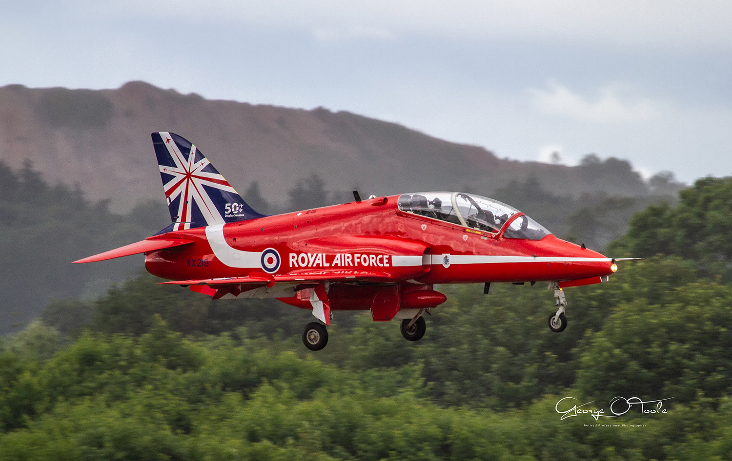 XX219 Hawker Siddeley-Hawk-T1A-(HS-1182) Royal Air Force