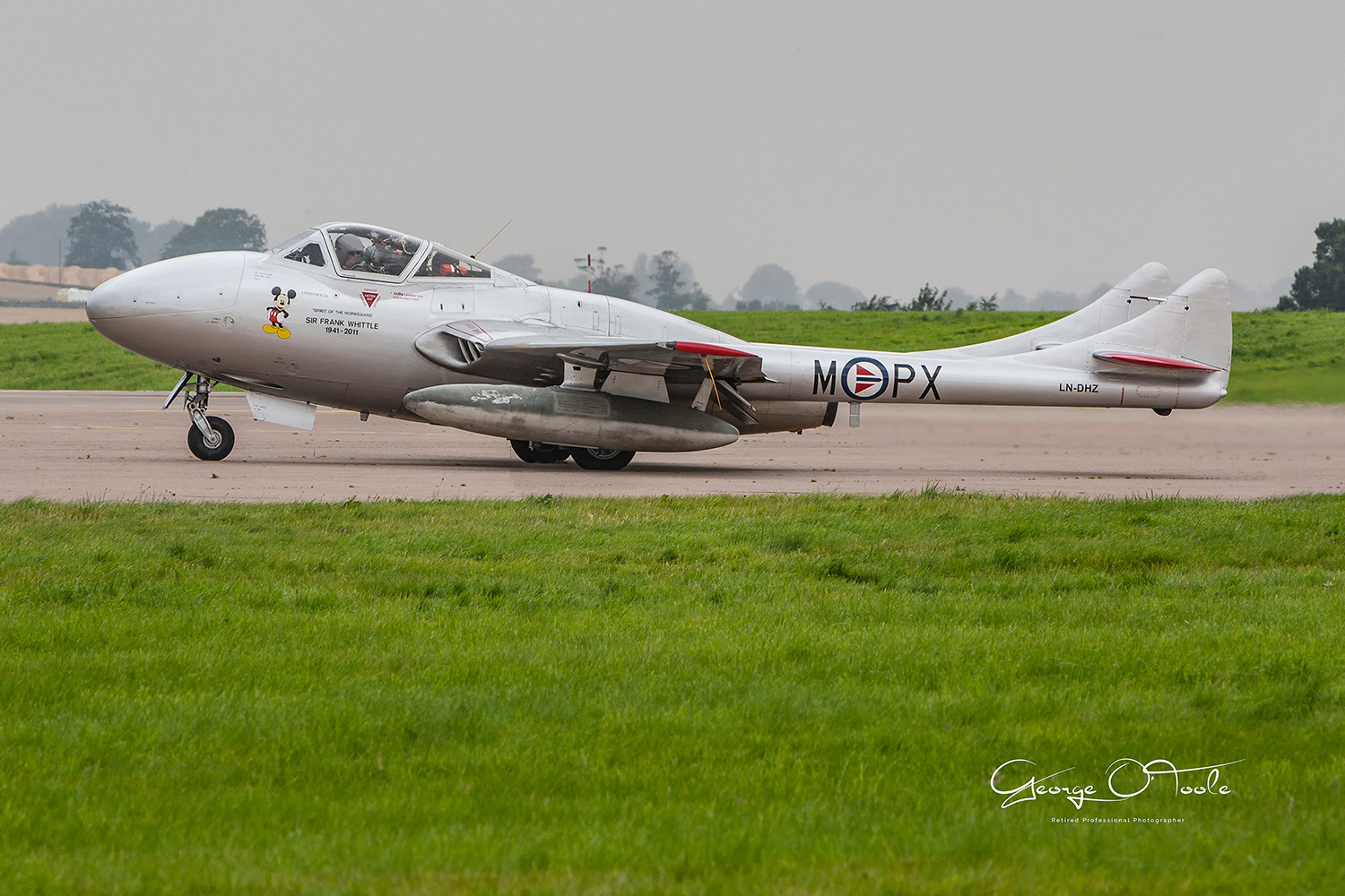 LN-DHZ De-Havilland (FW-Emmen) DH-115 Vampire T55