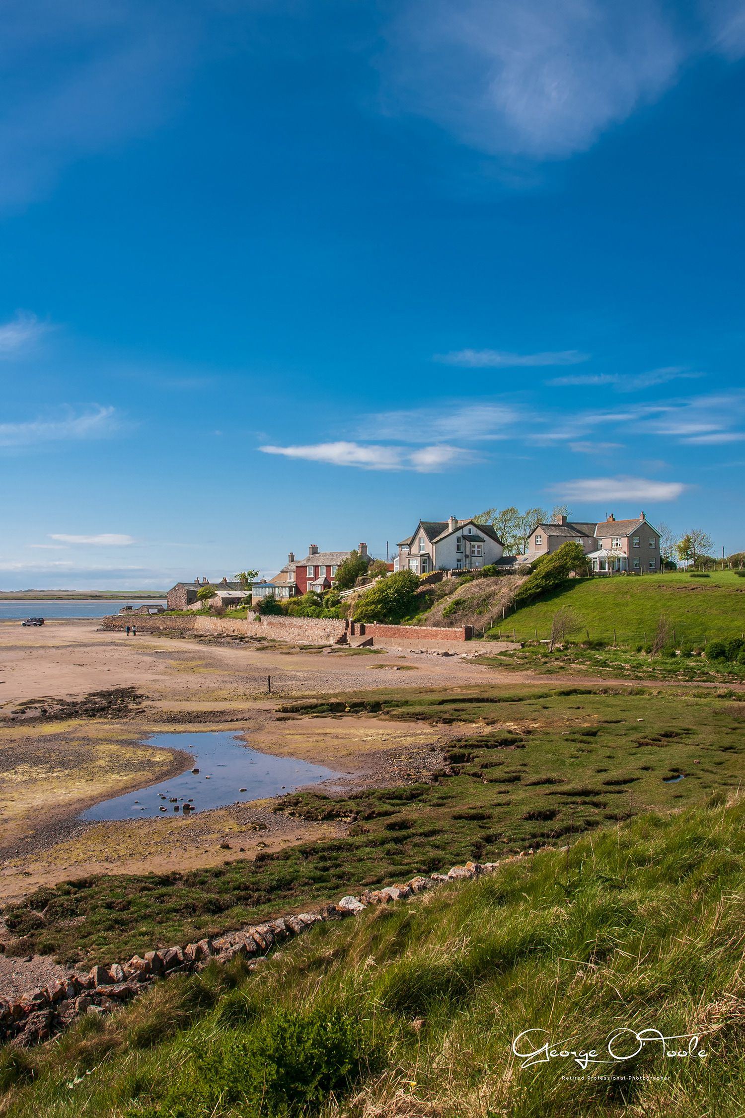 The River Esk Estuary at Ravenglass Cumbria.